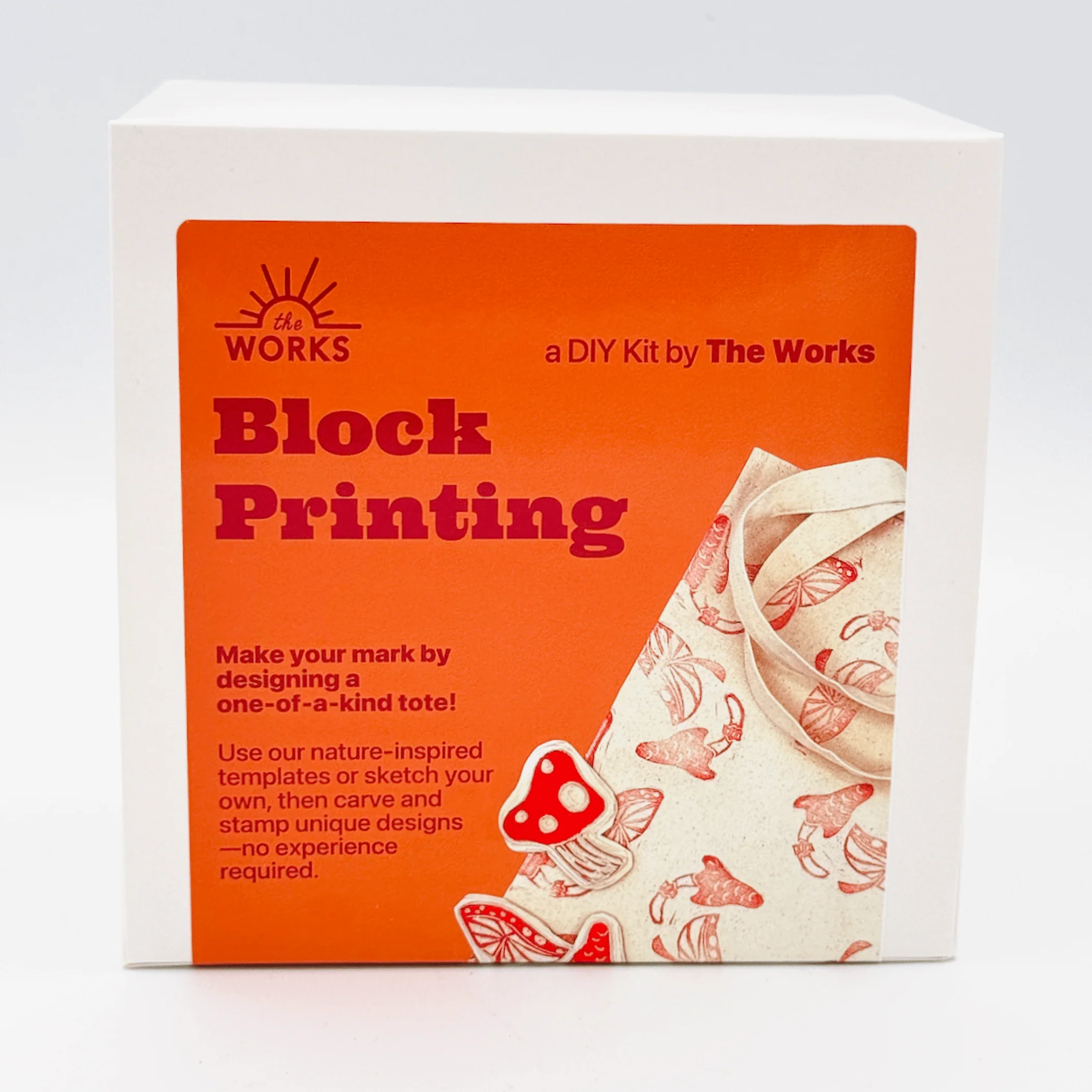 Block Printing DIY Tote Bag Kit - Image 4