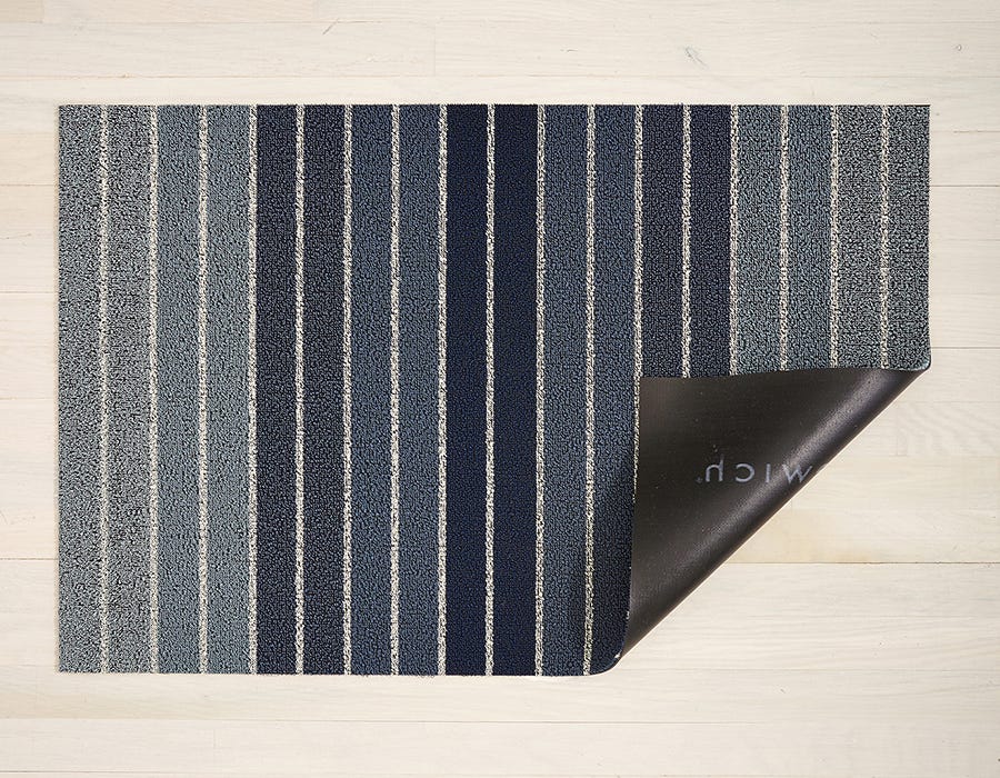 Block Stripe Shag Floor Mat - Image 2