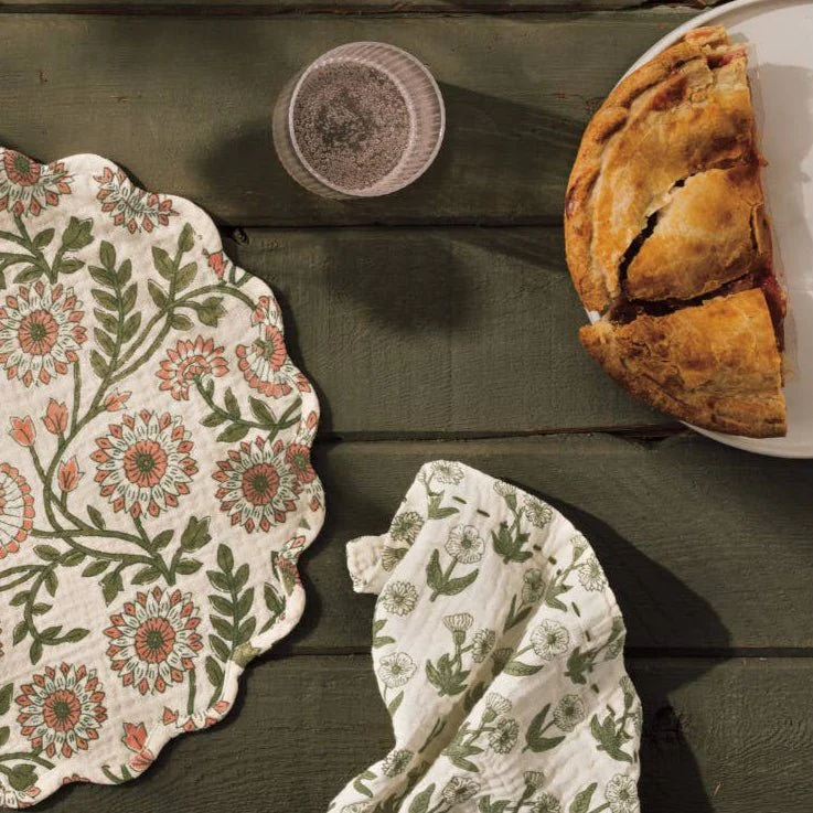 Bloom Double Weave Napkins, Set of 4 - Image 2