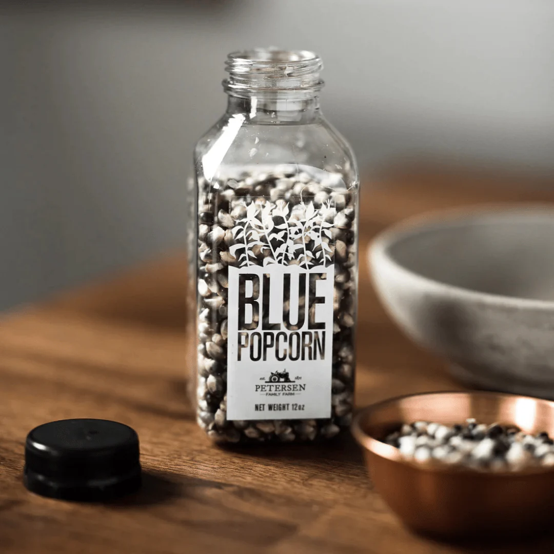 Blue Popcorn Kernels