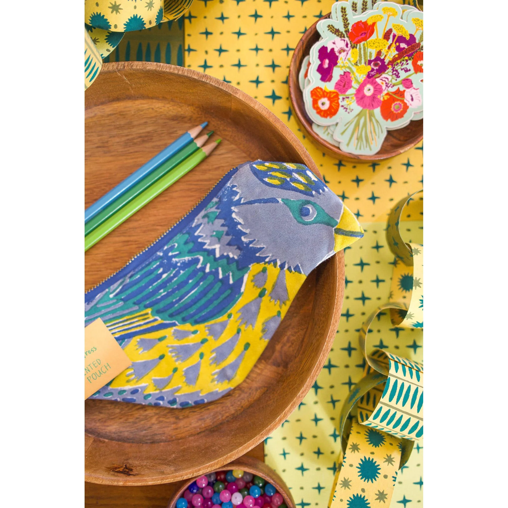 Blue Tit Fabric Case - Image 5