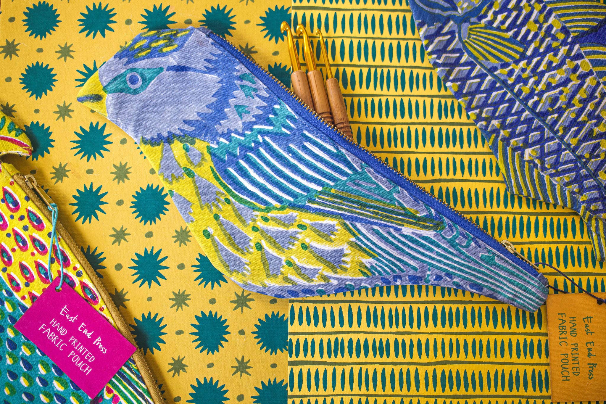 Blue Tit Fabric Case - Image 6