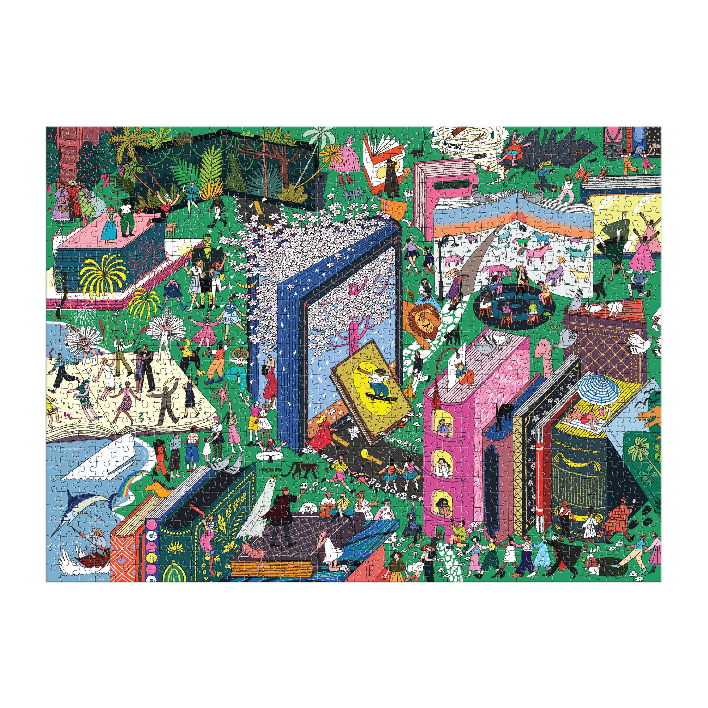 Book World 1000 Piece Puzzle - Image 3
