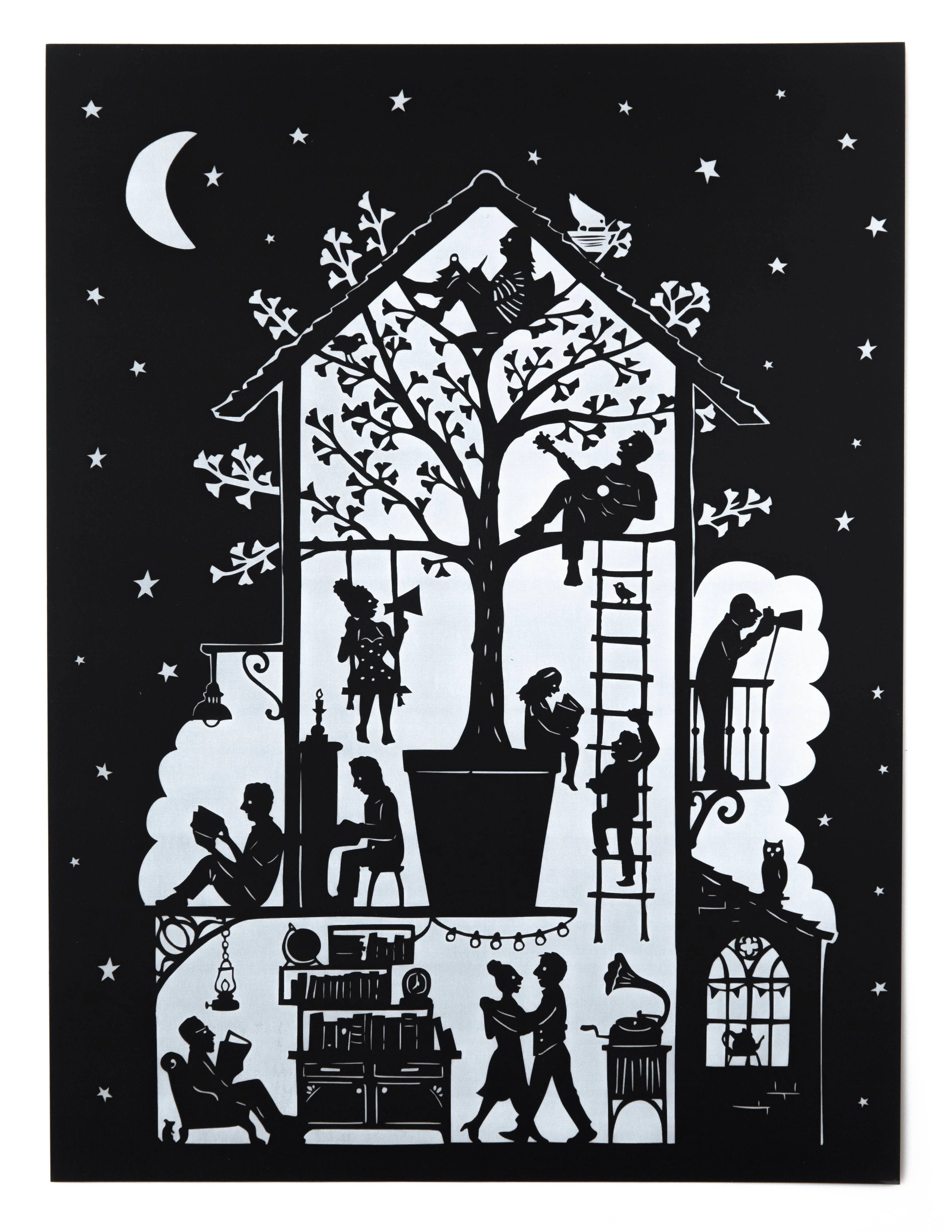 Bookhouse Art Print 12 x 16