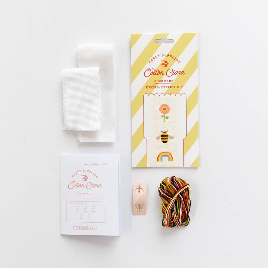 Bookish Cross Stitch Bookmark Kit - Image 4