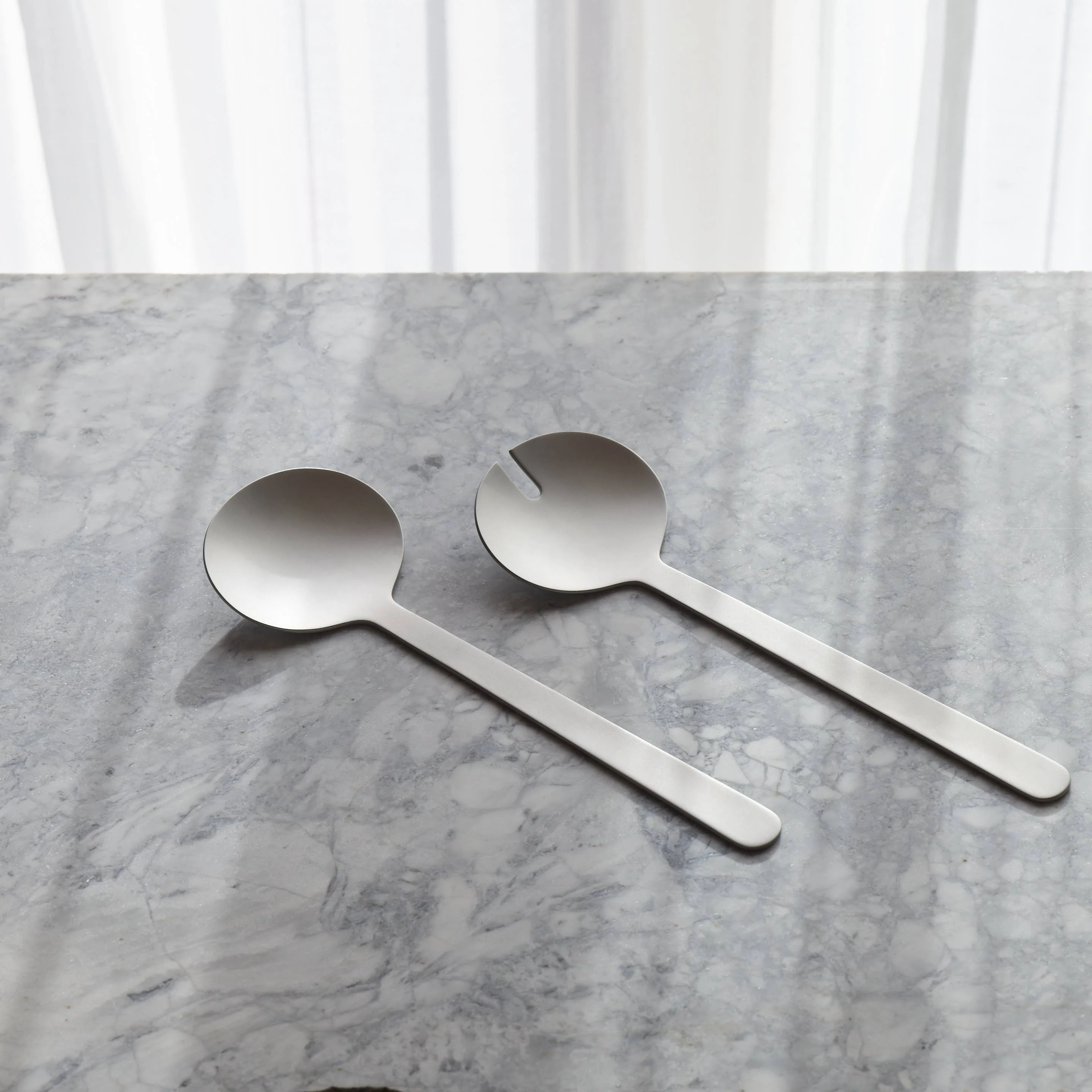 Borough Stainless Salad Servers - Image 2