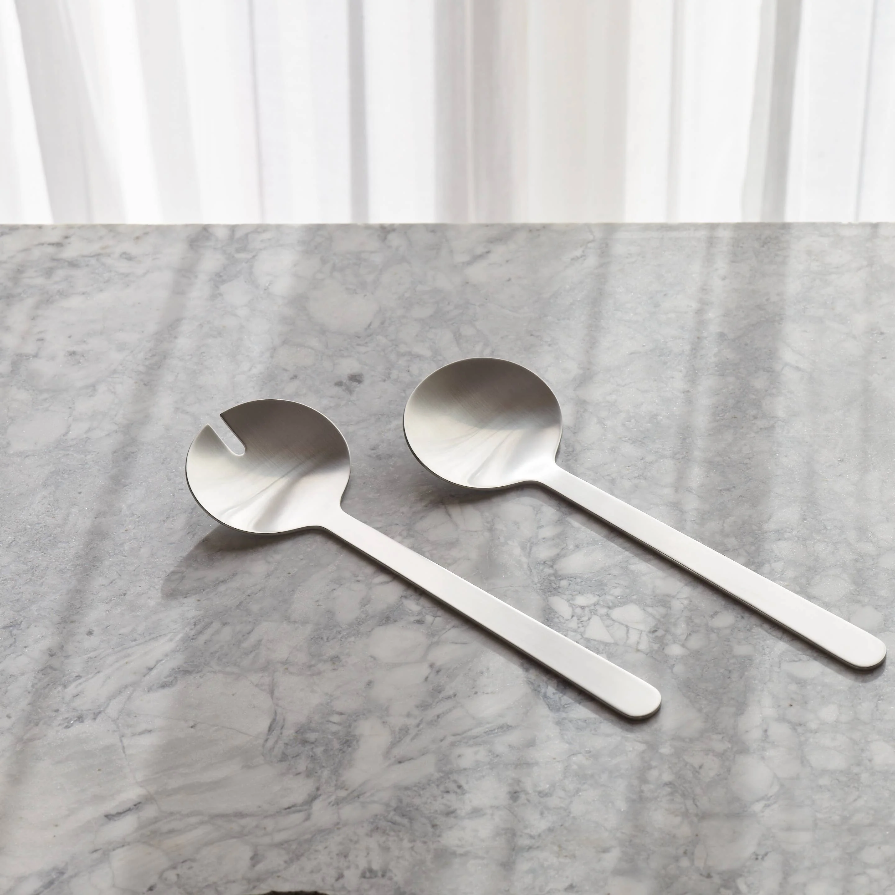 Borough Stainless Salad Servers - Image 4