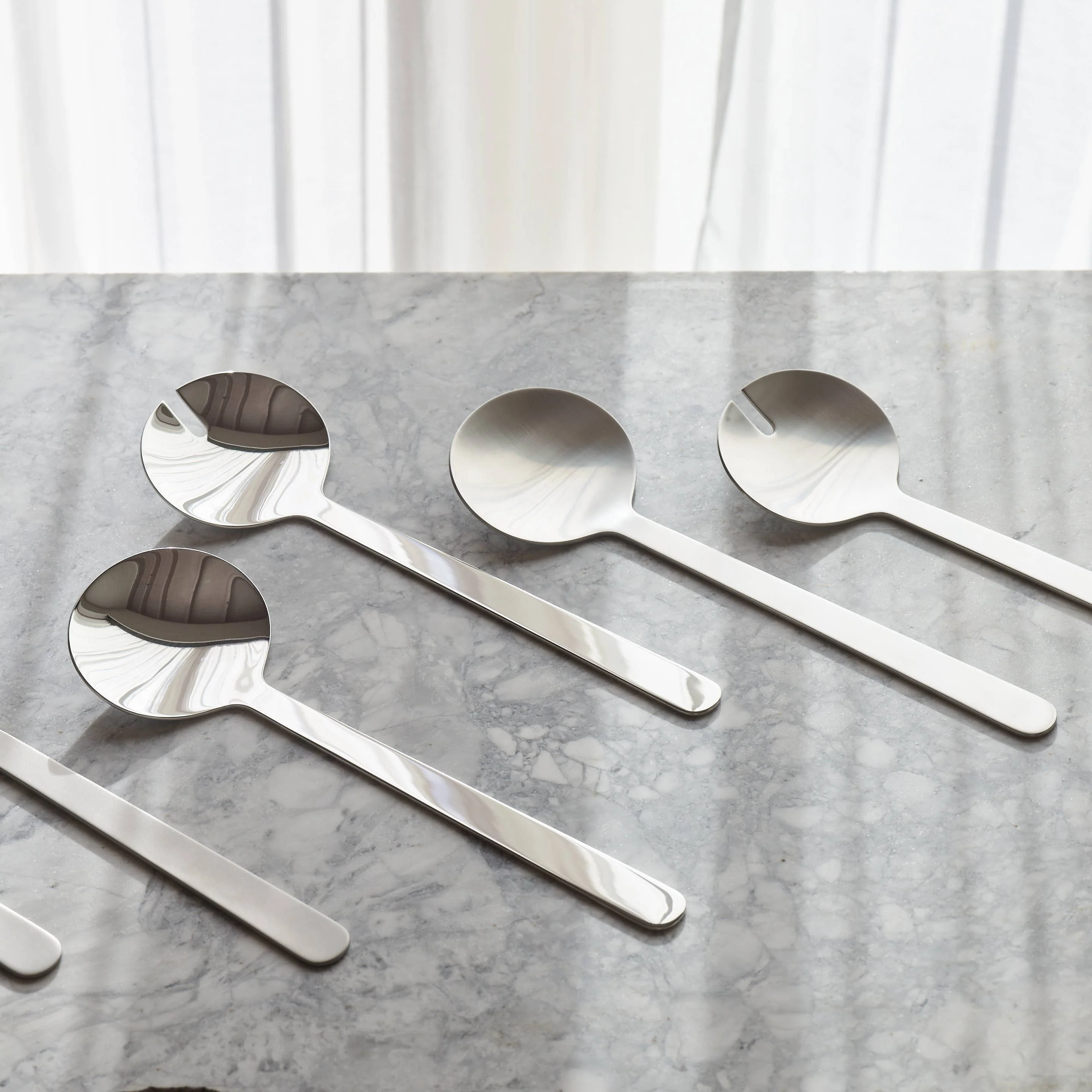 Borough Stainless Salad Servers - Image 5
