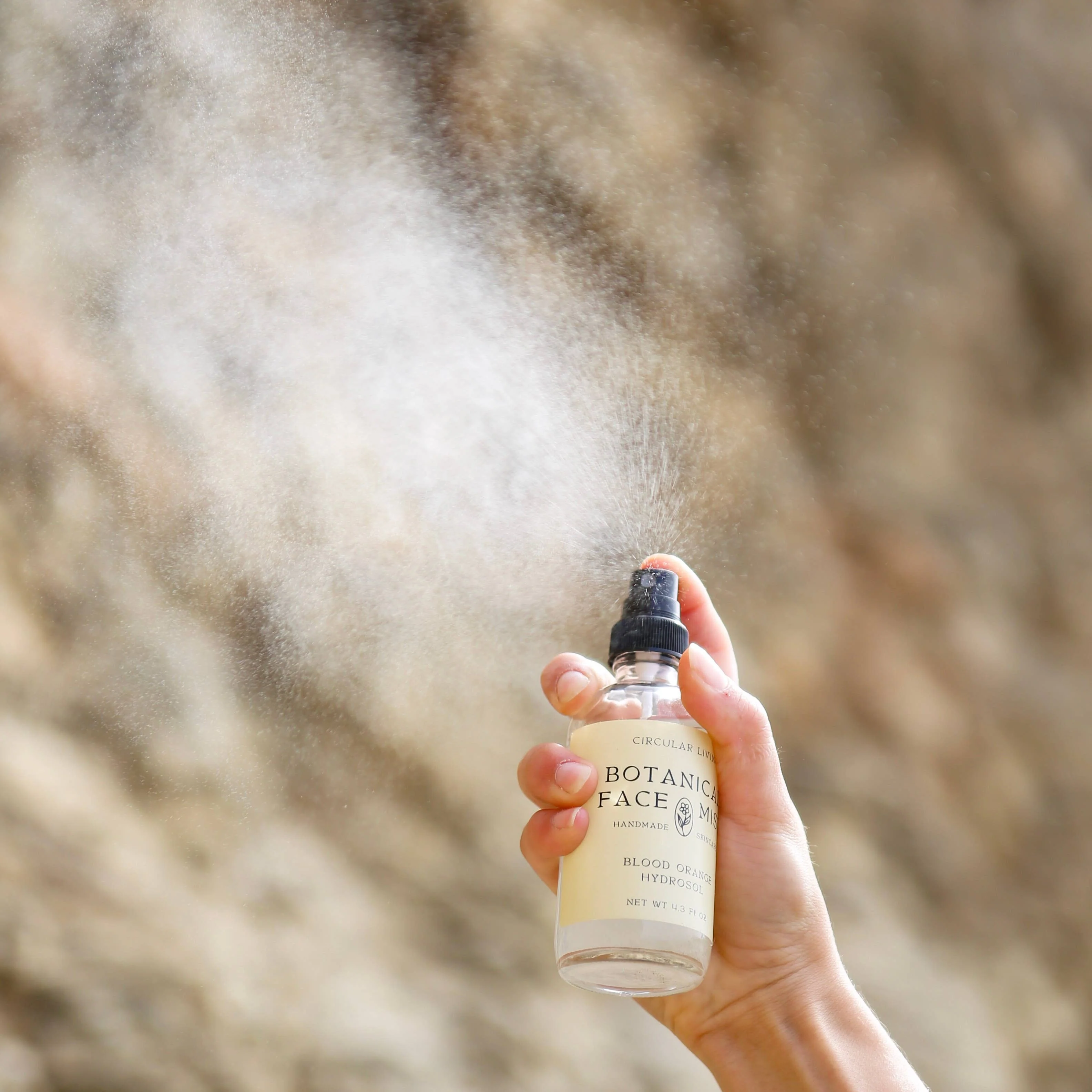 Botanical Face Mist: Blood Orange Hydrosol - Image 3