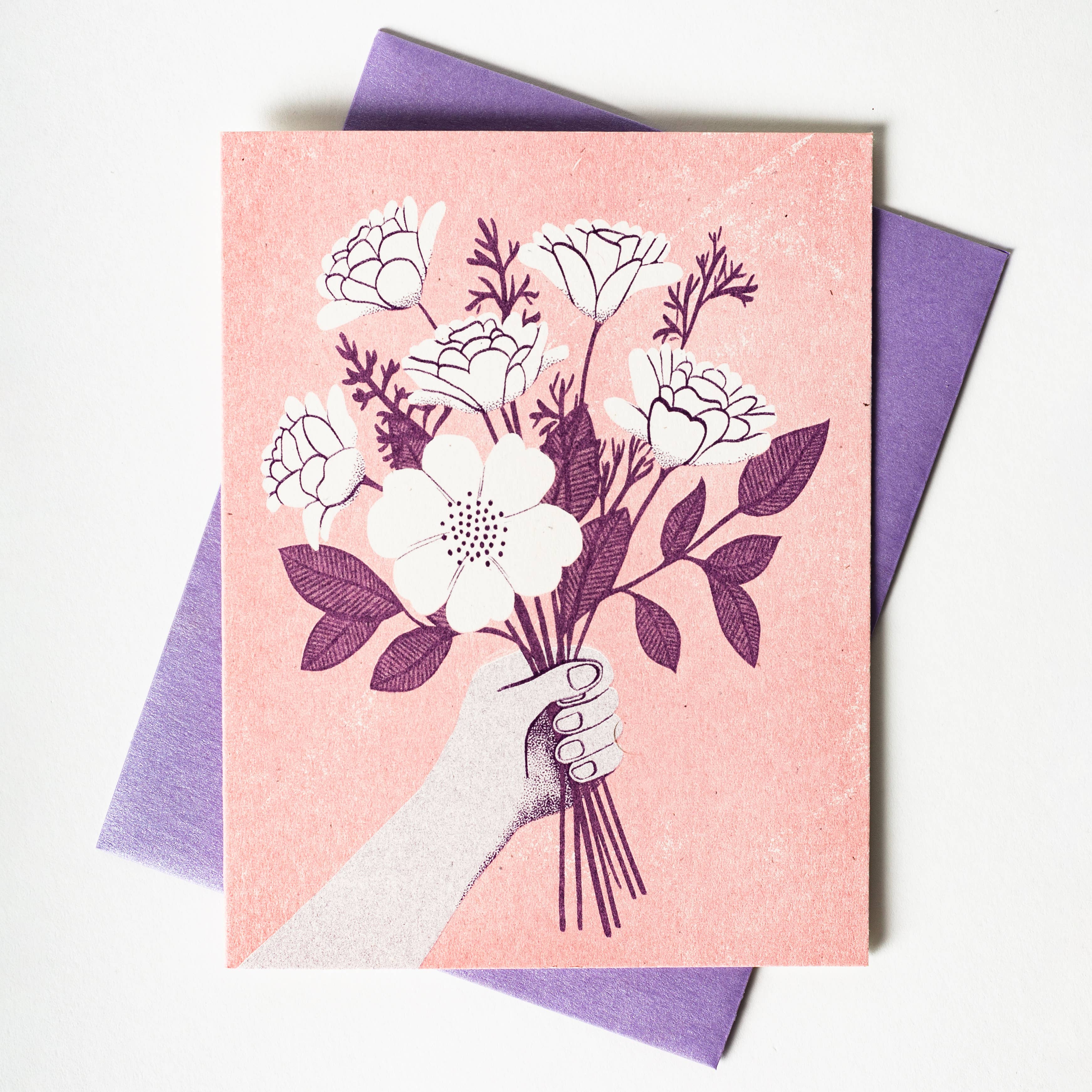 Bouquet Congratulations Card - Image 2