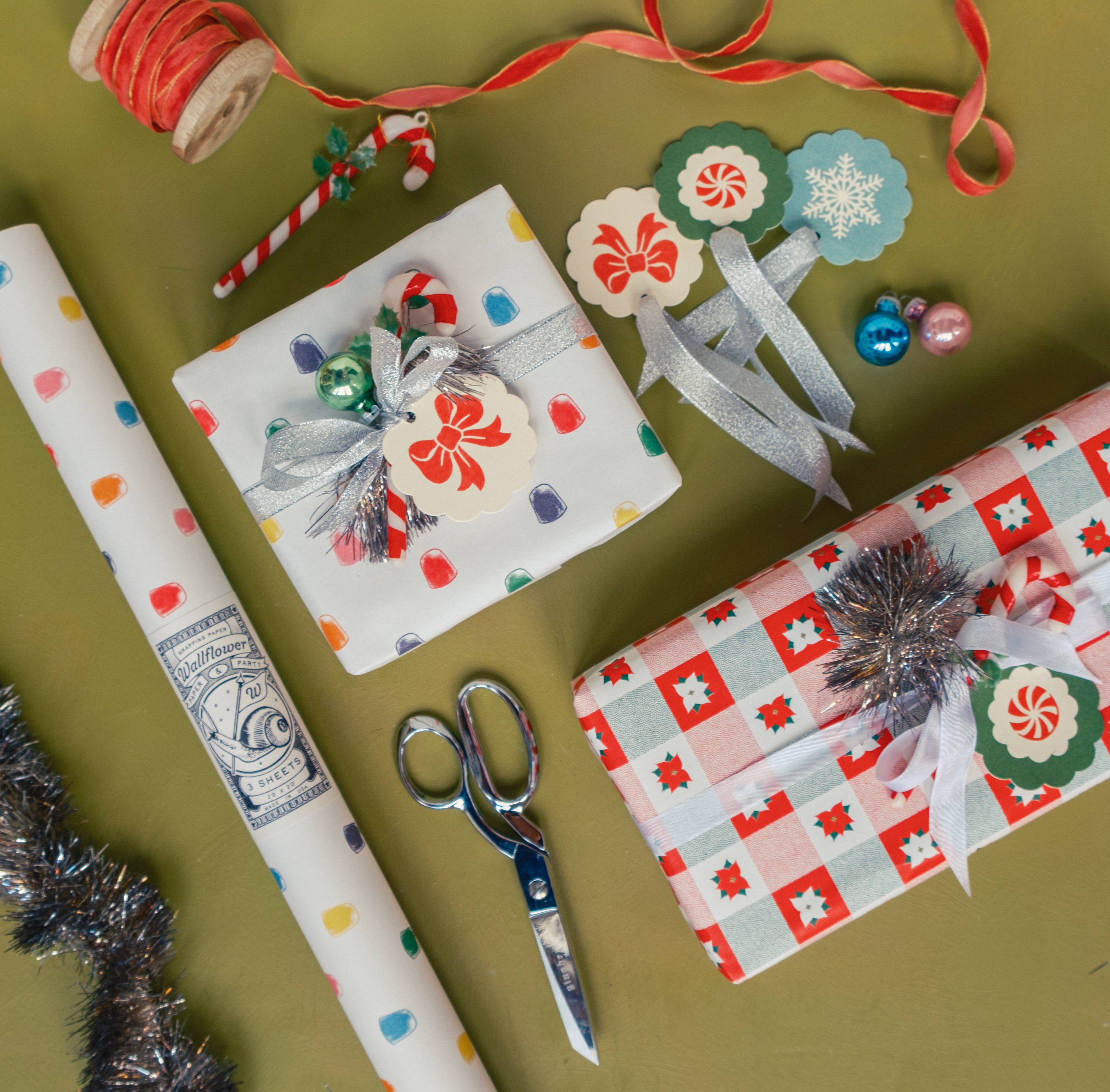 Bow Christmas Gift Tag, Set of 8 - Image 2
