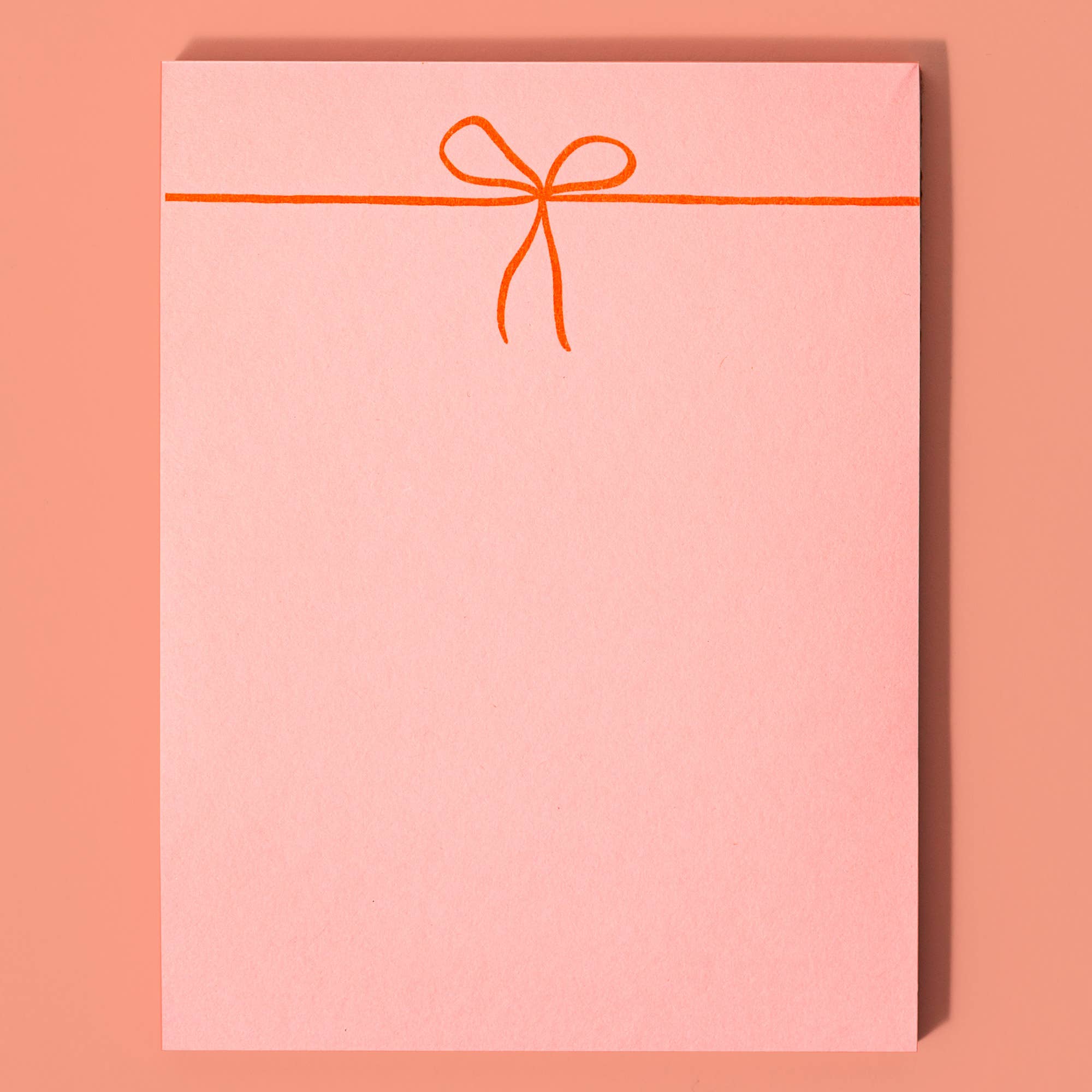 Pink Bow Notepad - Image 2