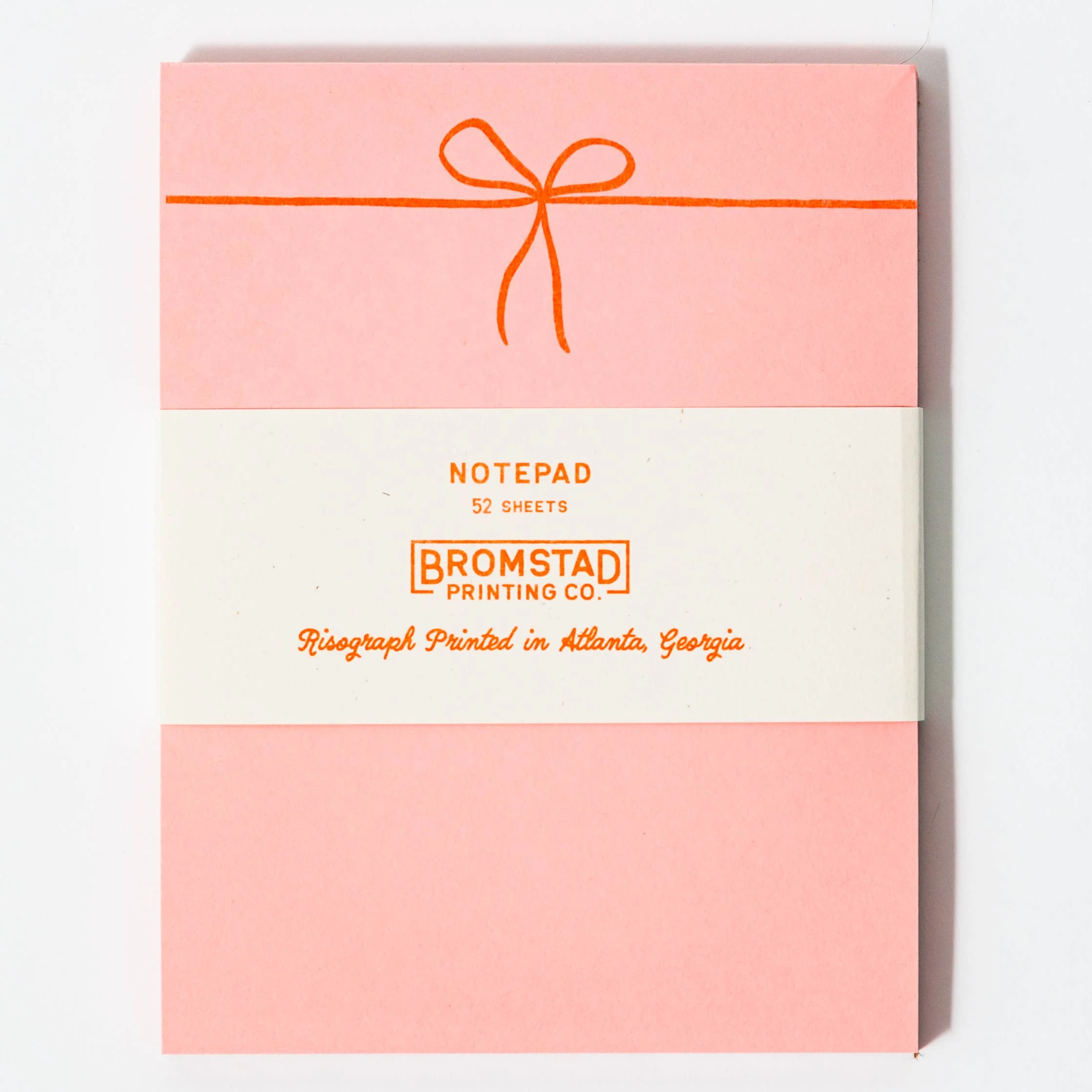 Pink Bow Notepad - Image 3