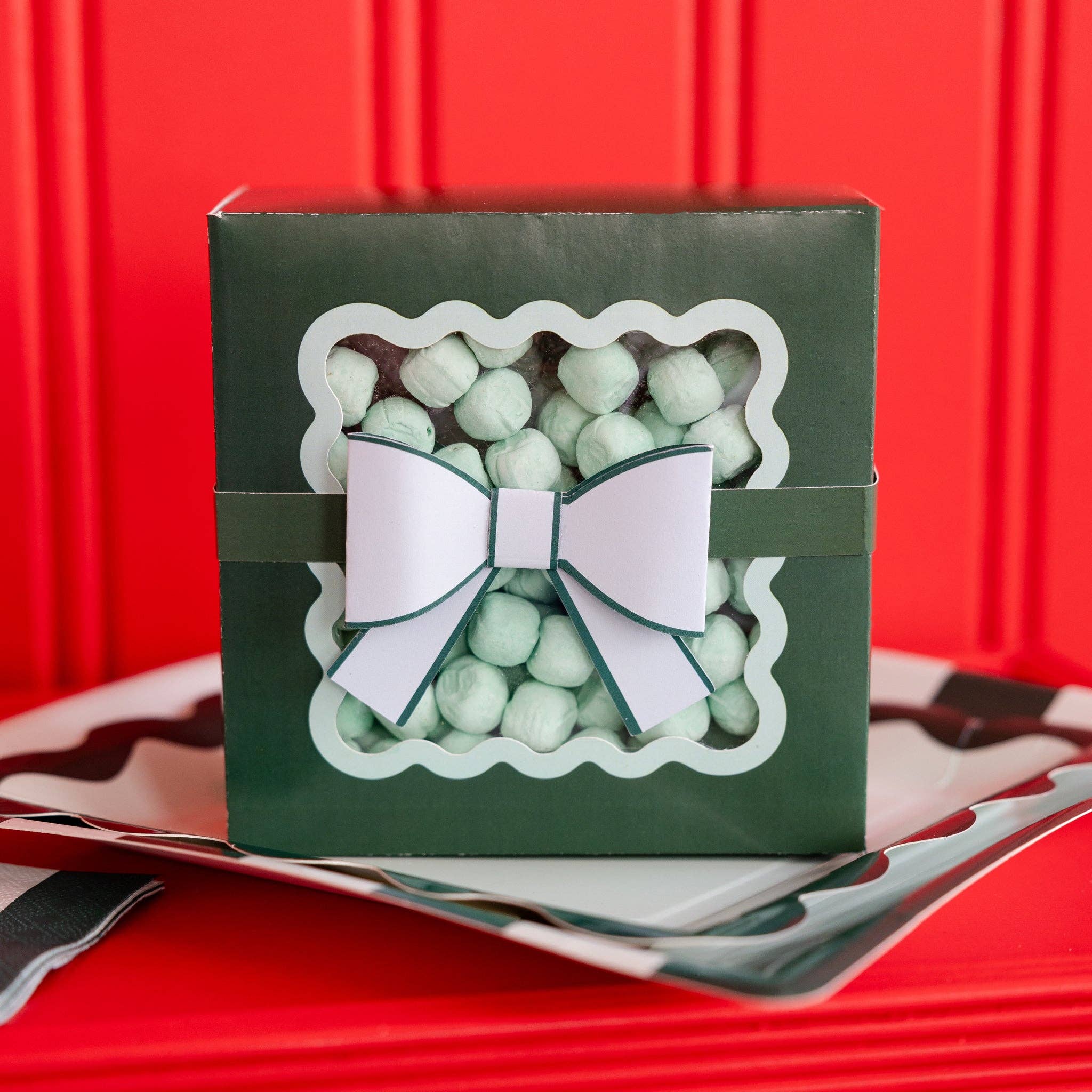 Green Bow Cookie/Treat Boxes - Image 3