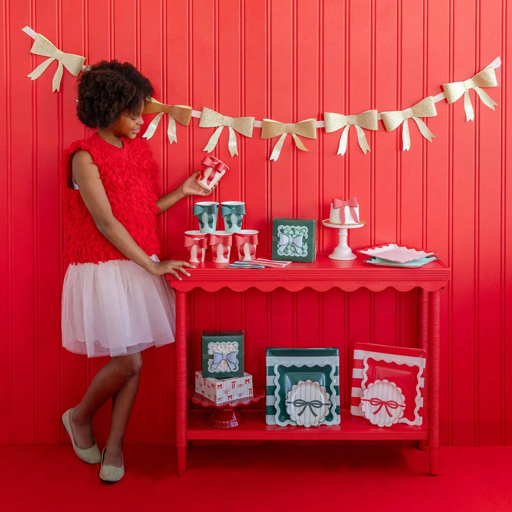 Green Bow Cookie/Treat Boxes - Image 7