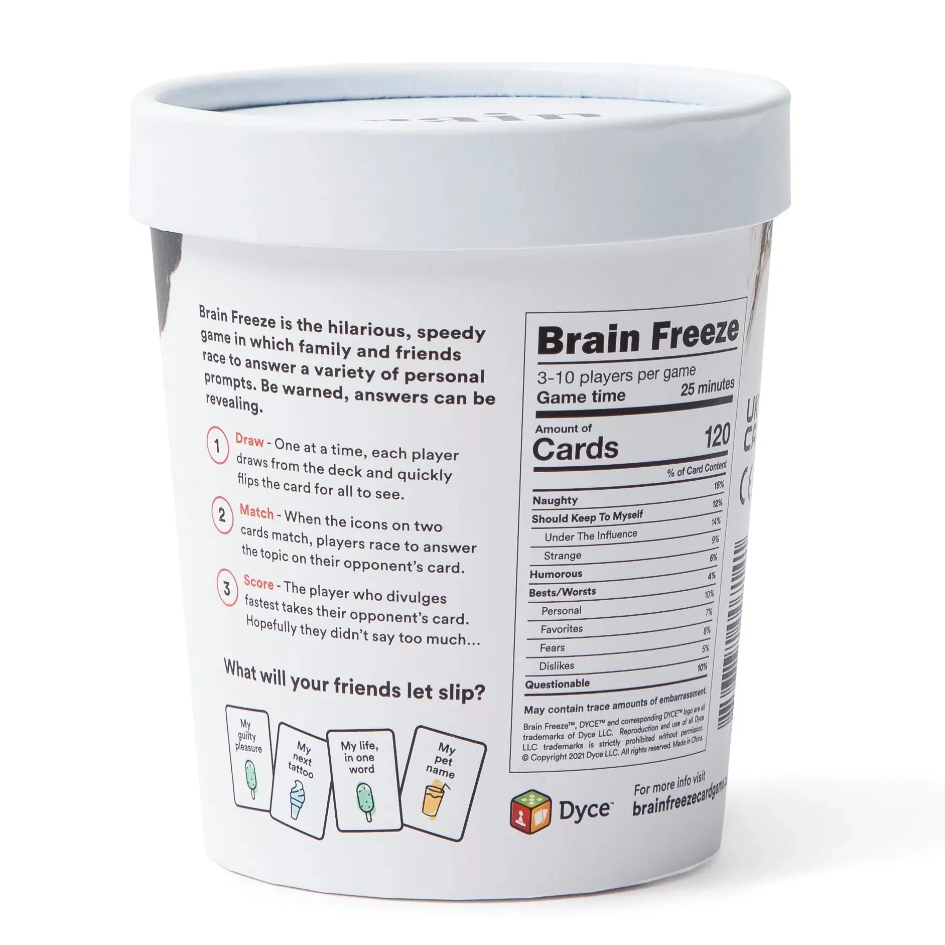 Brain Freeze: The Speak-Before-You-Think Game, NSFW Edition - Image 2