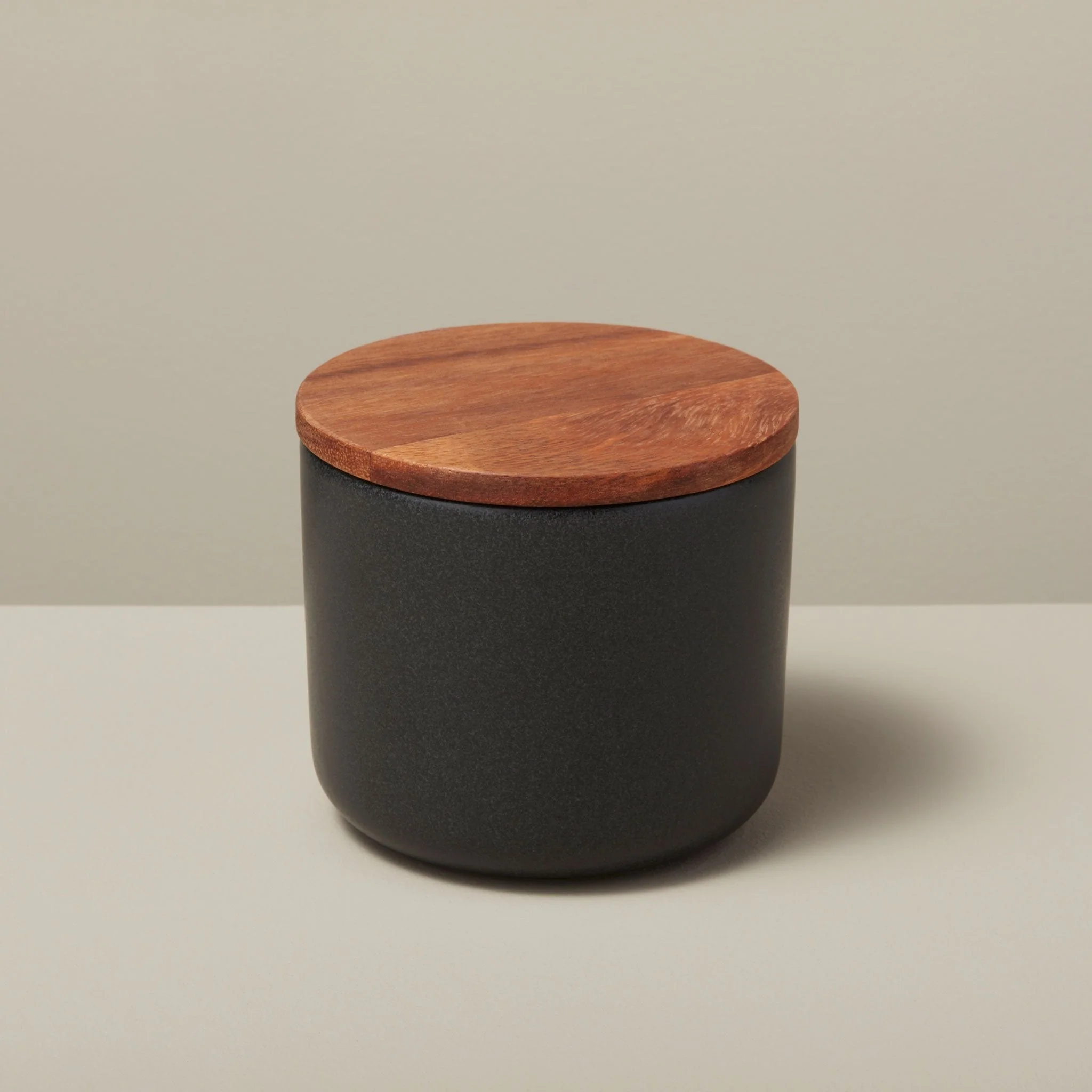 Brampton Stoneware Canisters: Black - Image 4