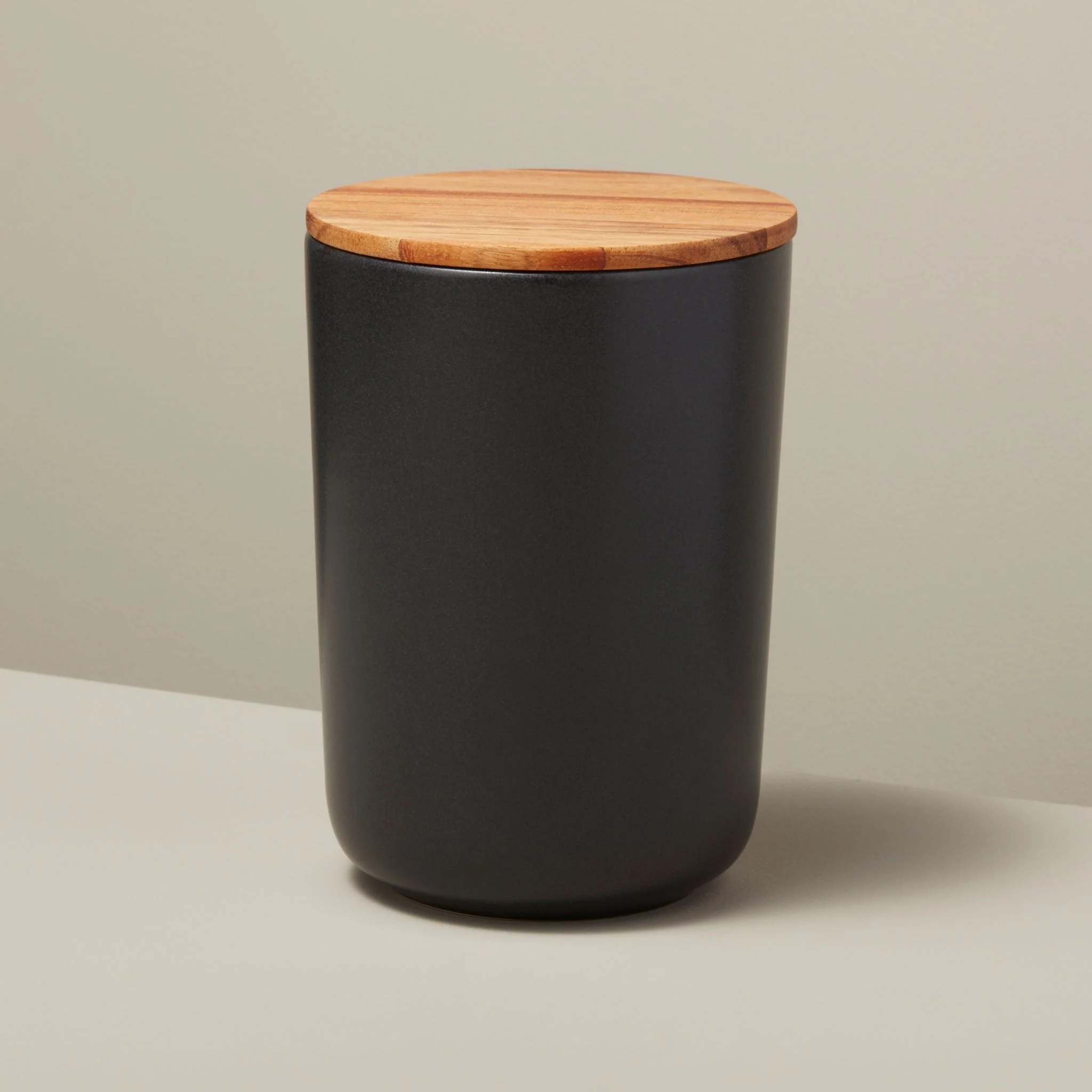 Brampton Stoneware Canisters: Black - Image 6
