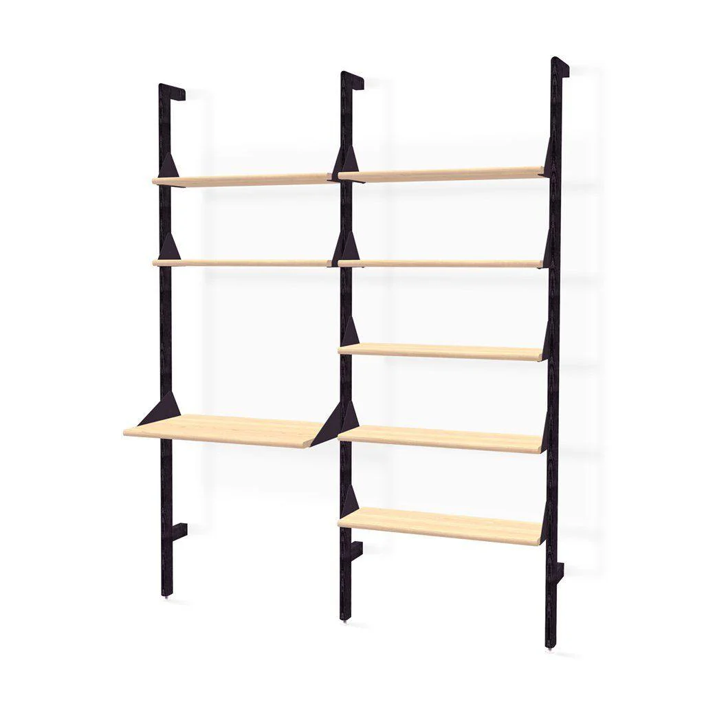 Branch-2 Shelving Unit with Desk - Image 3