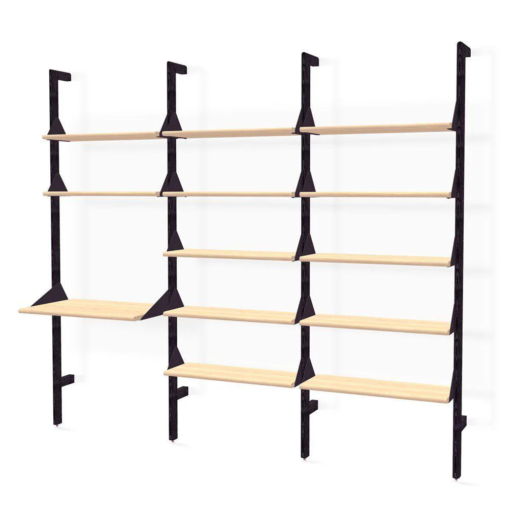 Branch-3 Shelving Unit with Desk - Image 3