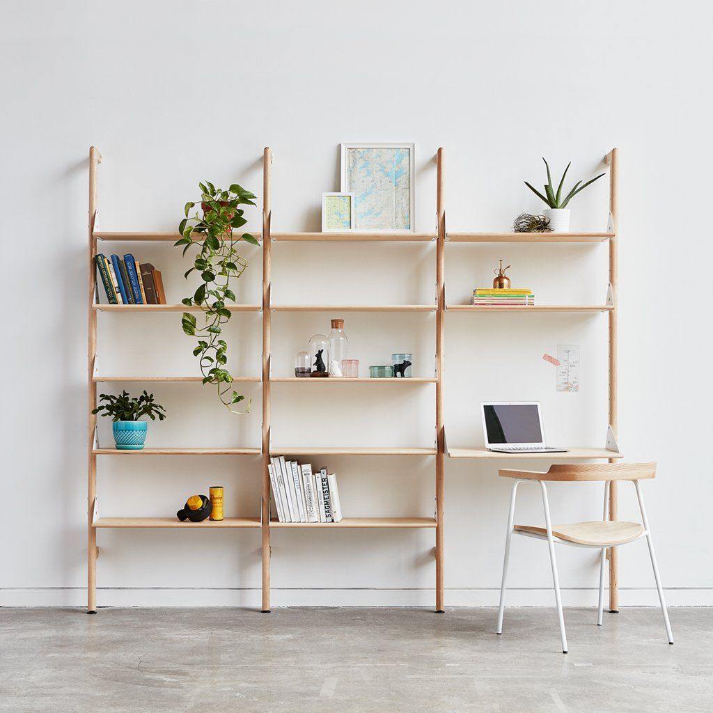Branch-3 Shelving Unit with Desk - Image 6