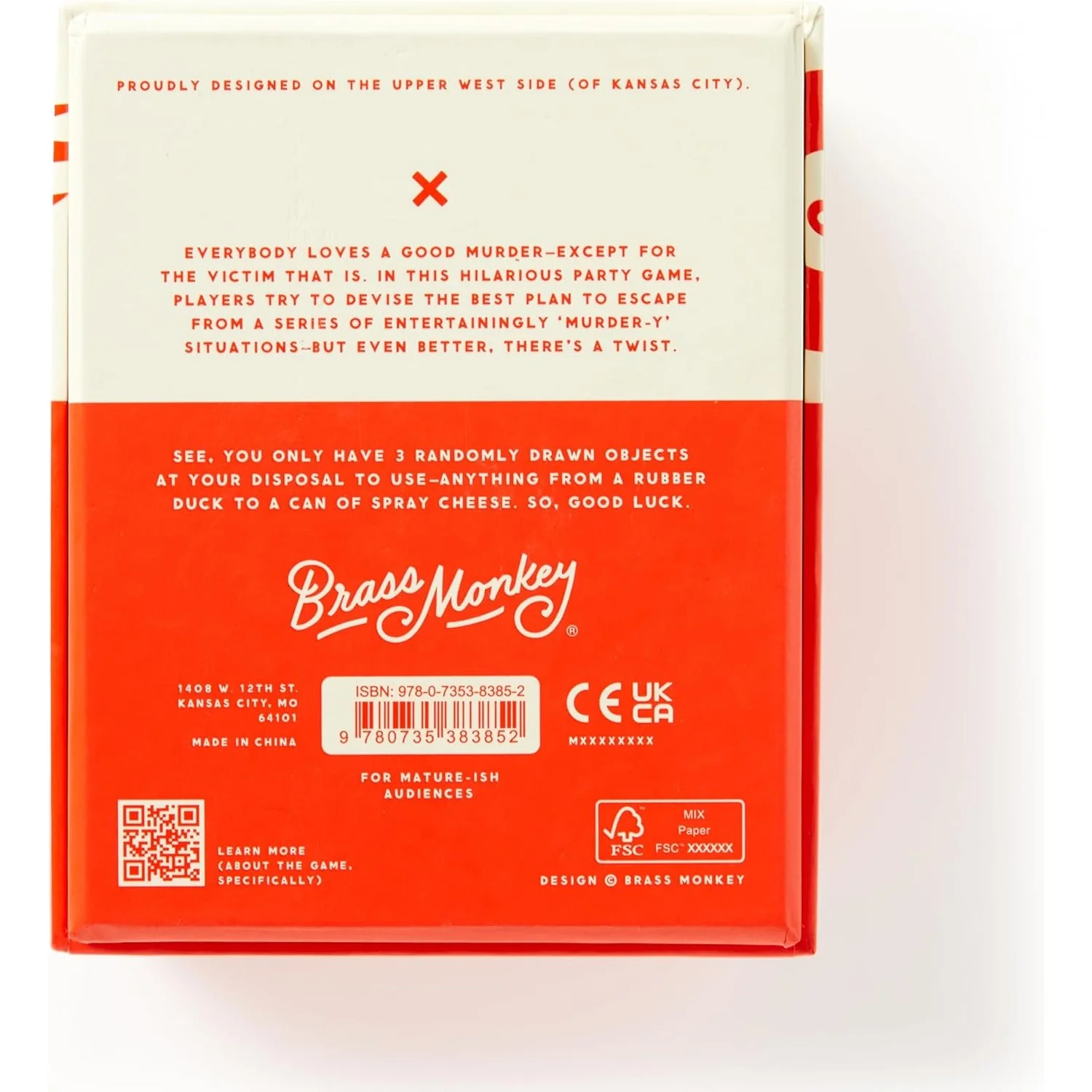 Brass Monkey Not Today, Murder Party Game - Image 8