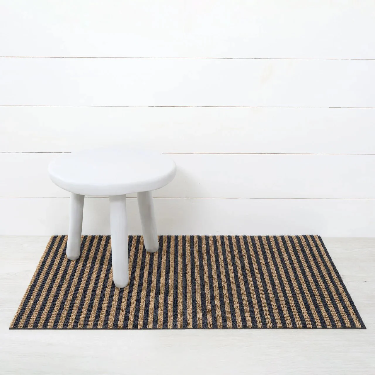 Breton Stripe Shag Floor Mat - Image 5