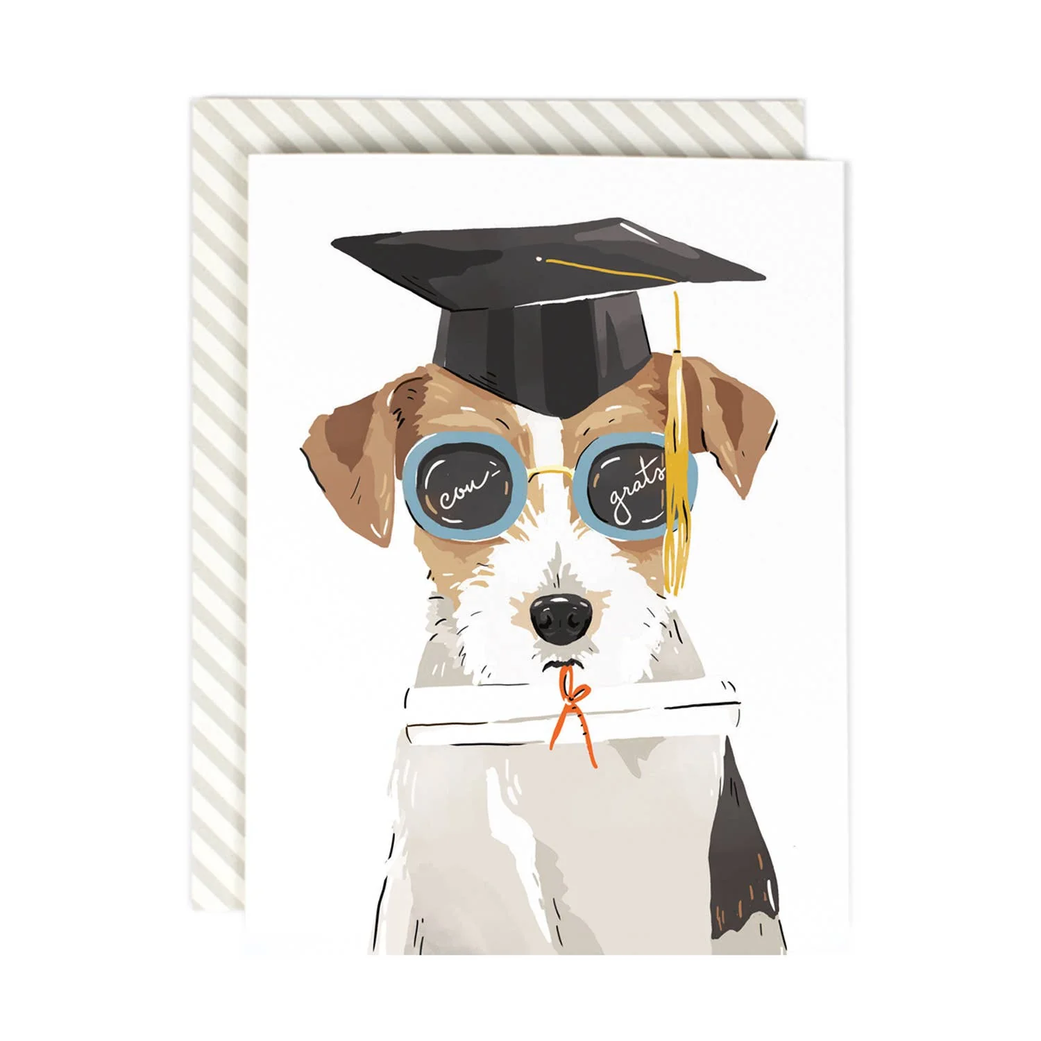 Bright Future Dog Grad Card