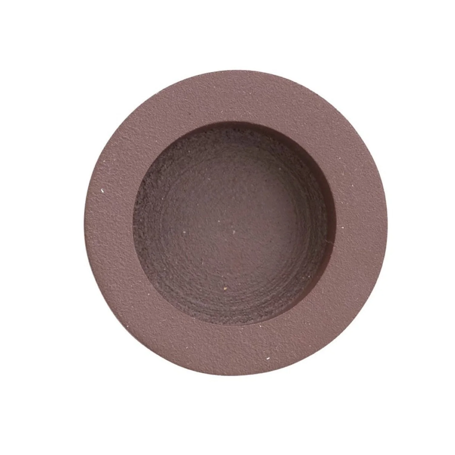 Brown Textured Metal Tealight Holder - Image 2