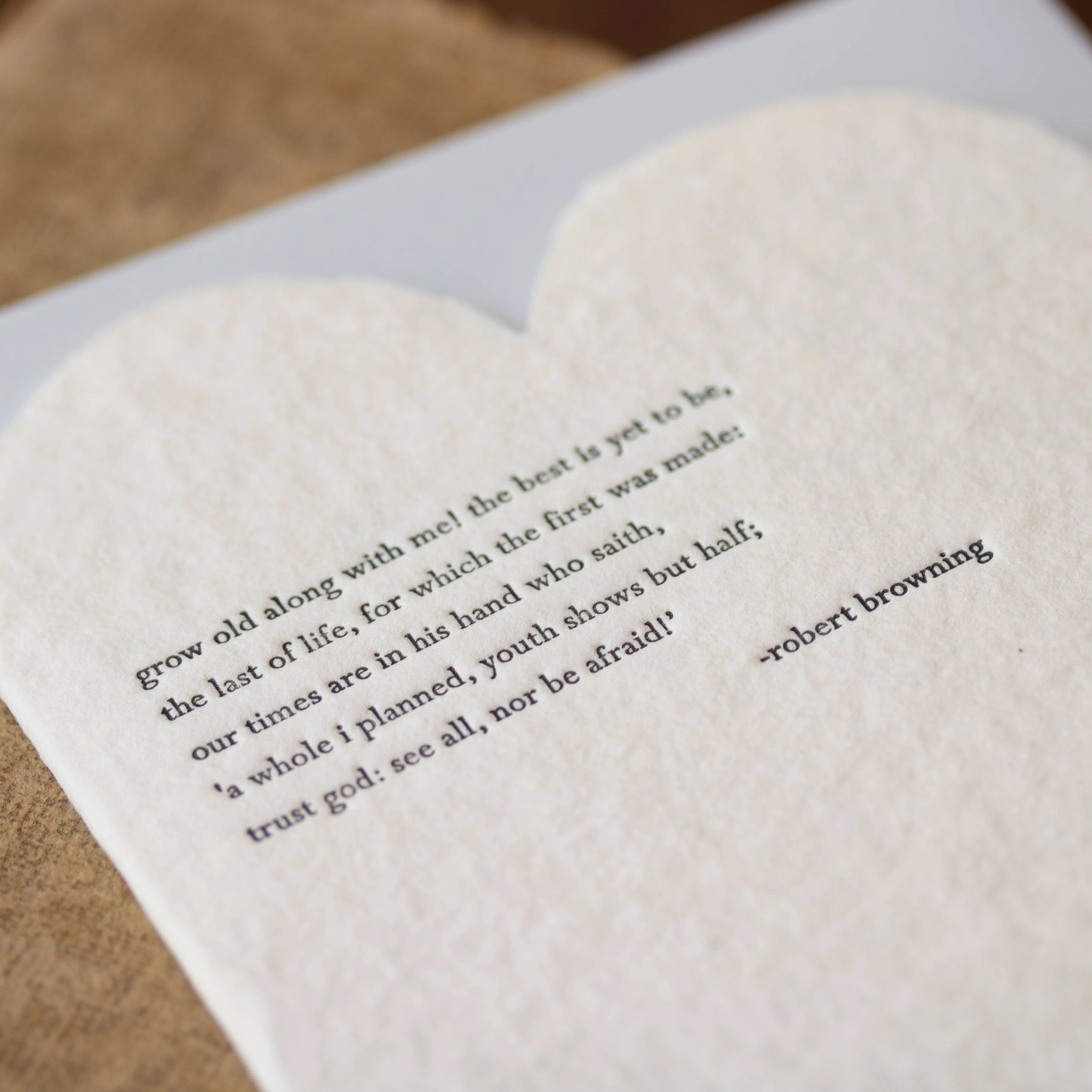 Browning Quote Heart & Love Card - Image 3