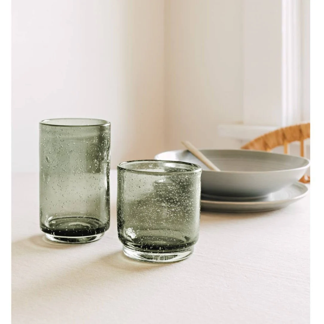Bubbled Glass Tumblers - 12 oz - Image 3