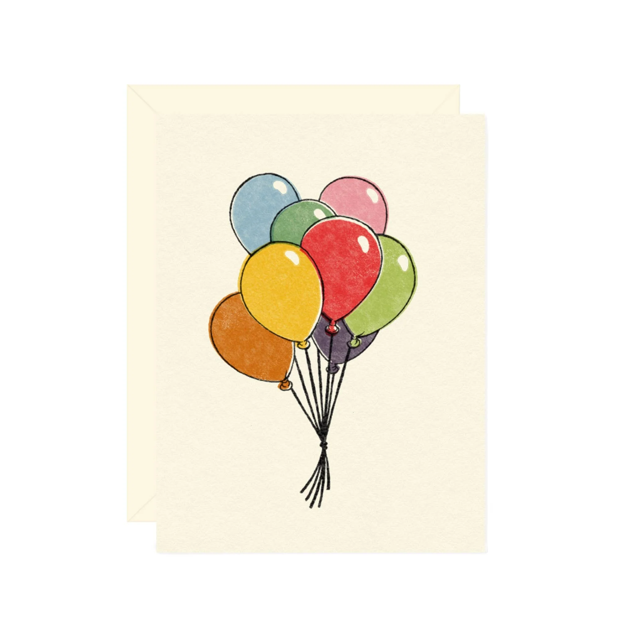 Bunch of Balloons Birthday Card