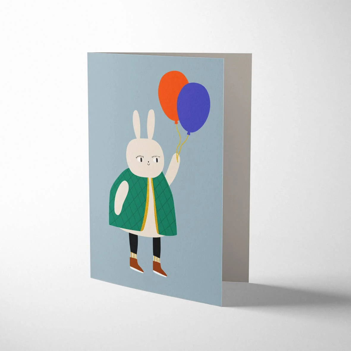 Bunny with Balloons Card - Image 3
