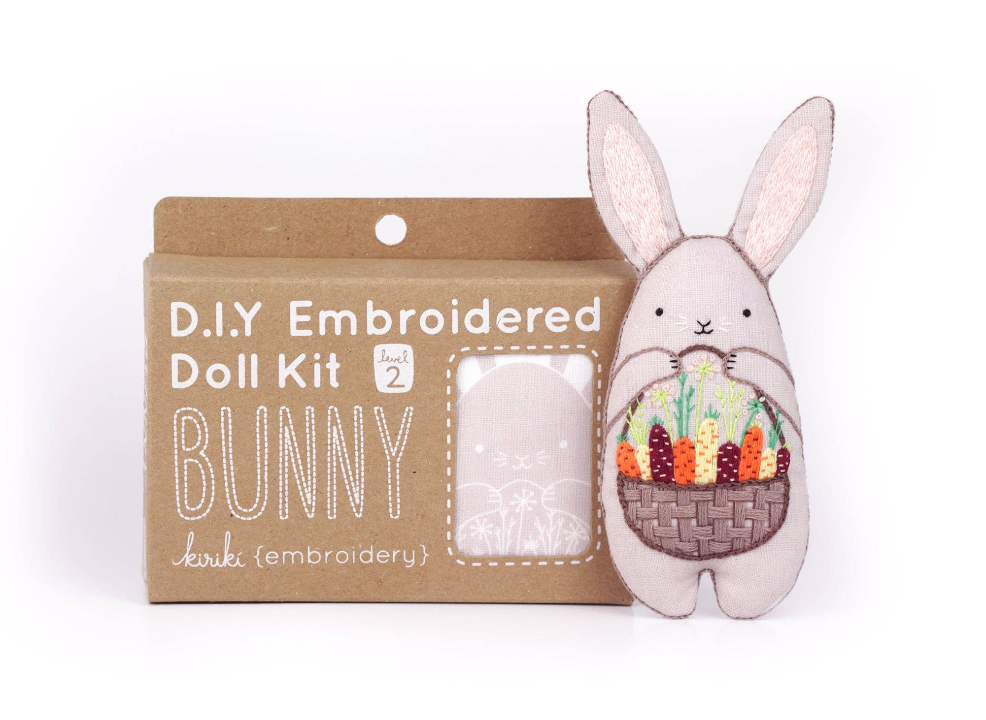 Stuffed Bunny Embroidery Kit - Image 3