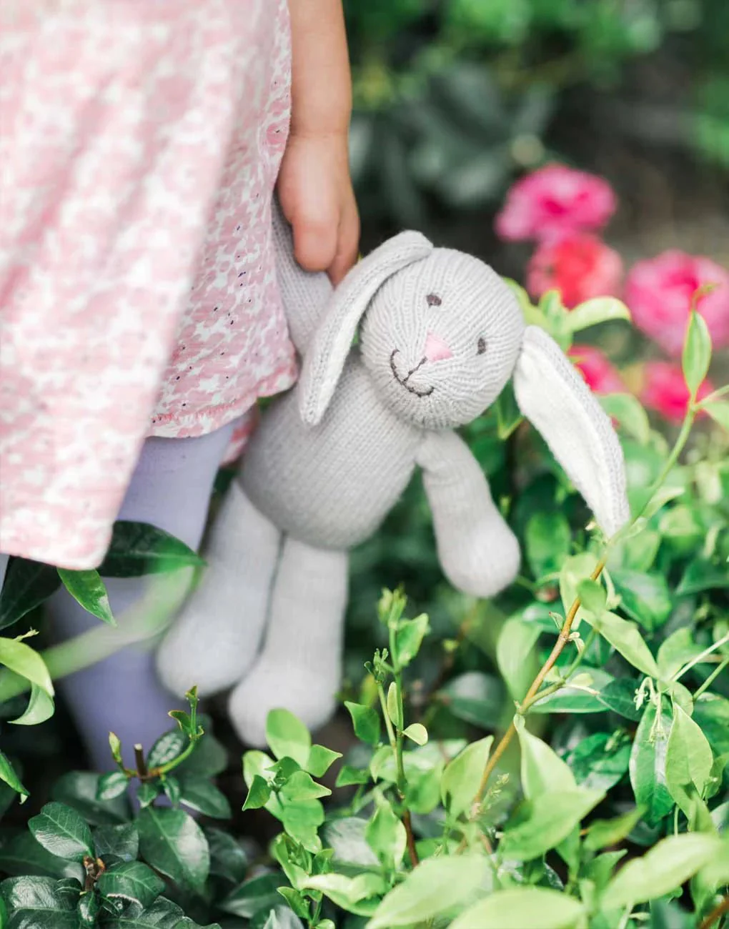 Bunny Stuffed Animal: Gray - Image 4