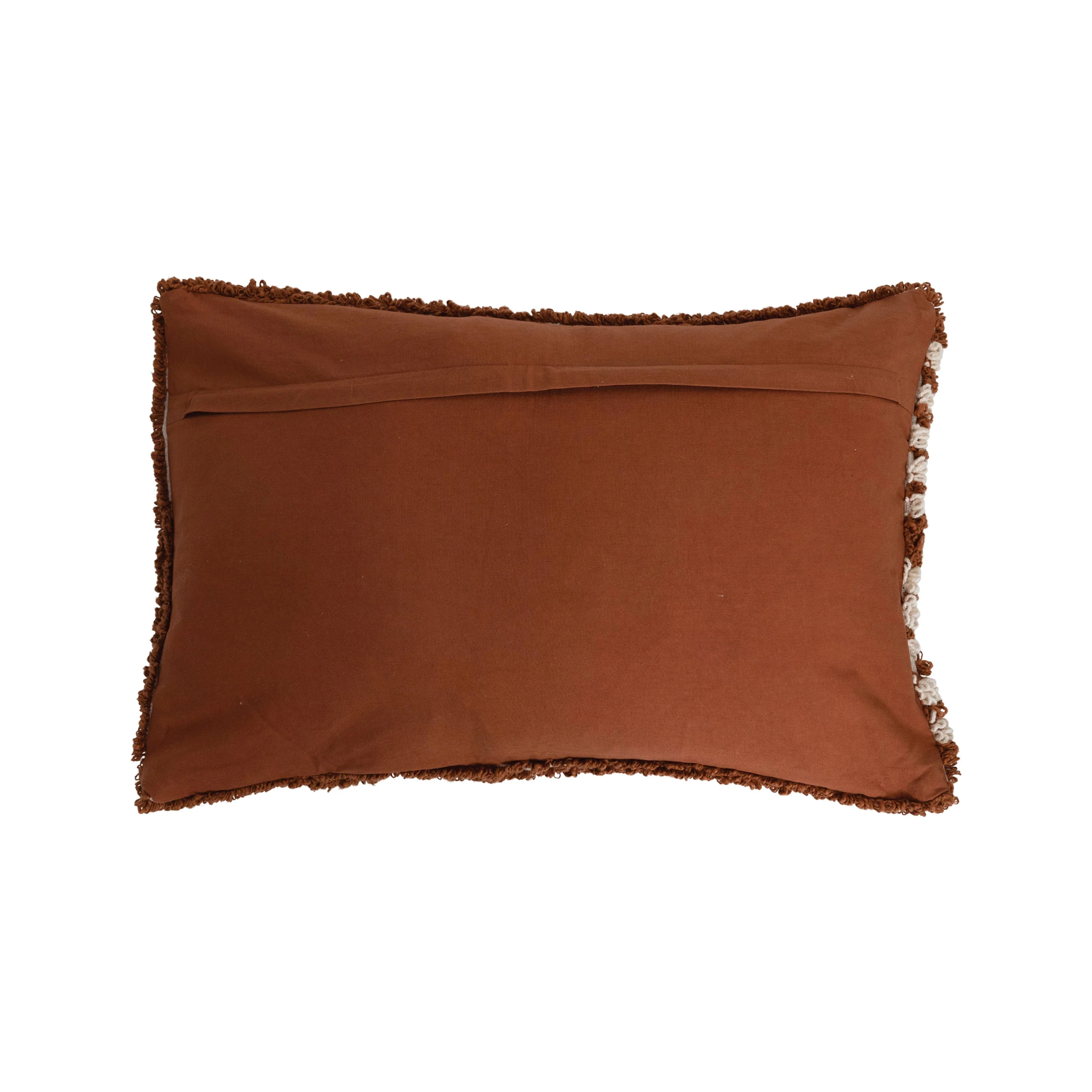Burnt Orange Rainbow Lumbar Pillow - Image 3