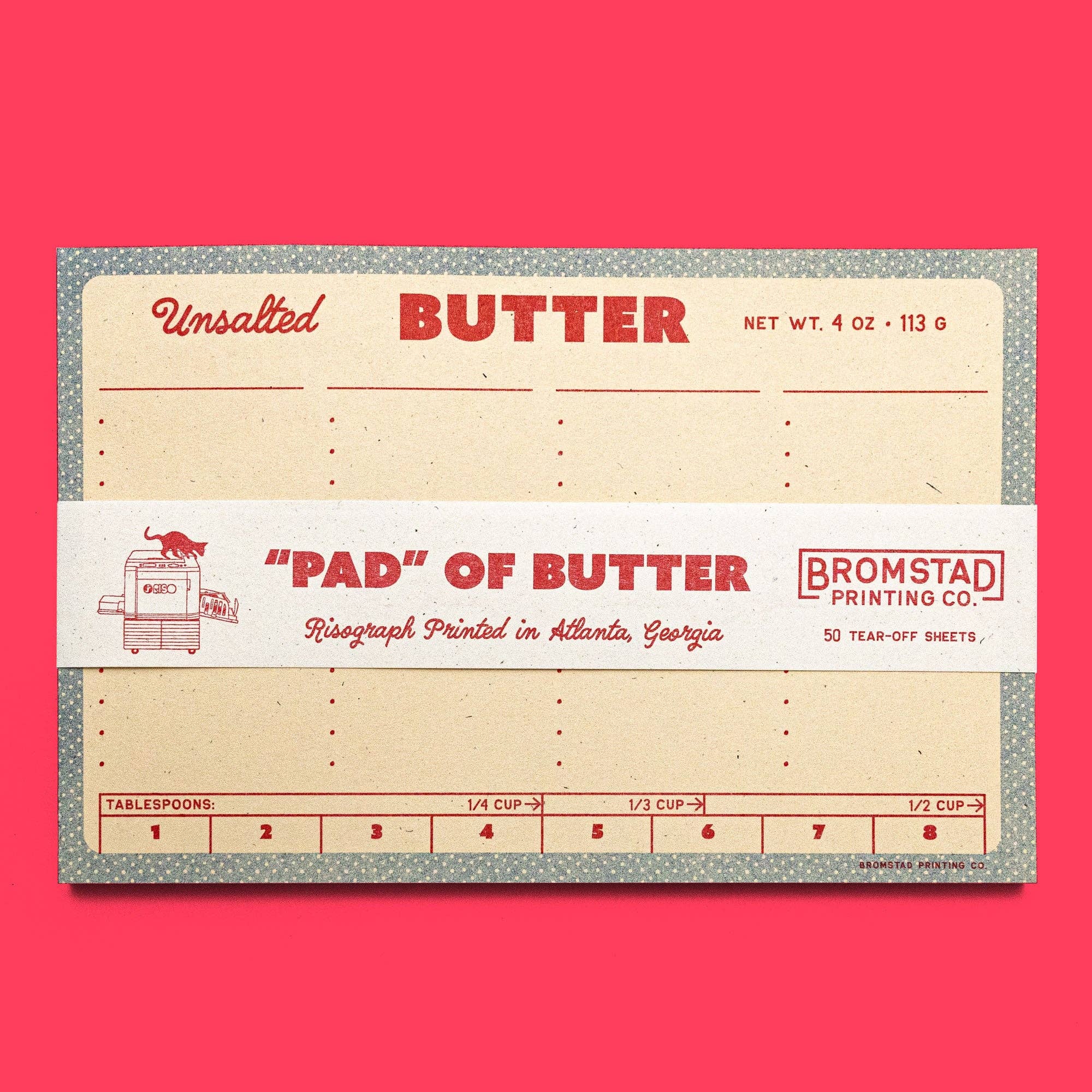 Butter Risograph Notepad - Image 4
