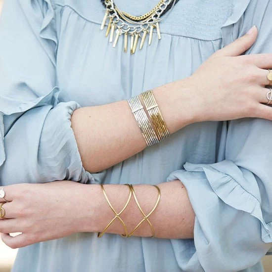 Calera Crossed Cuff - Image 3