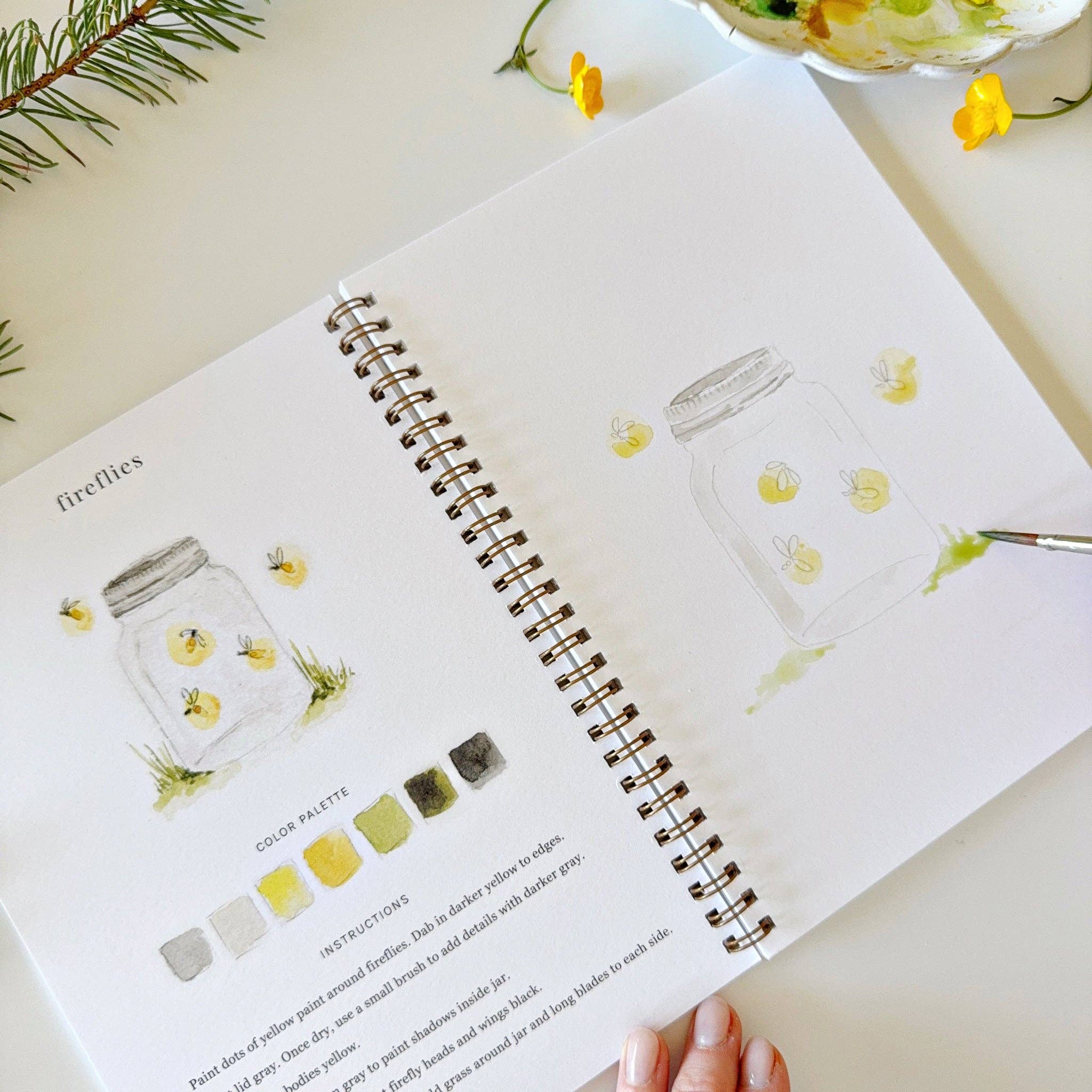 Camping Watercolor Workbook - Image 5