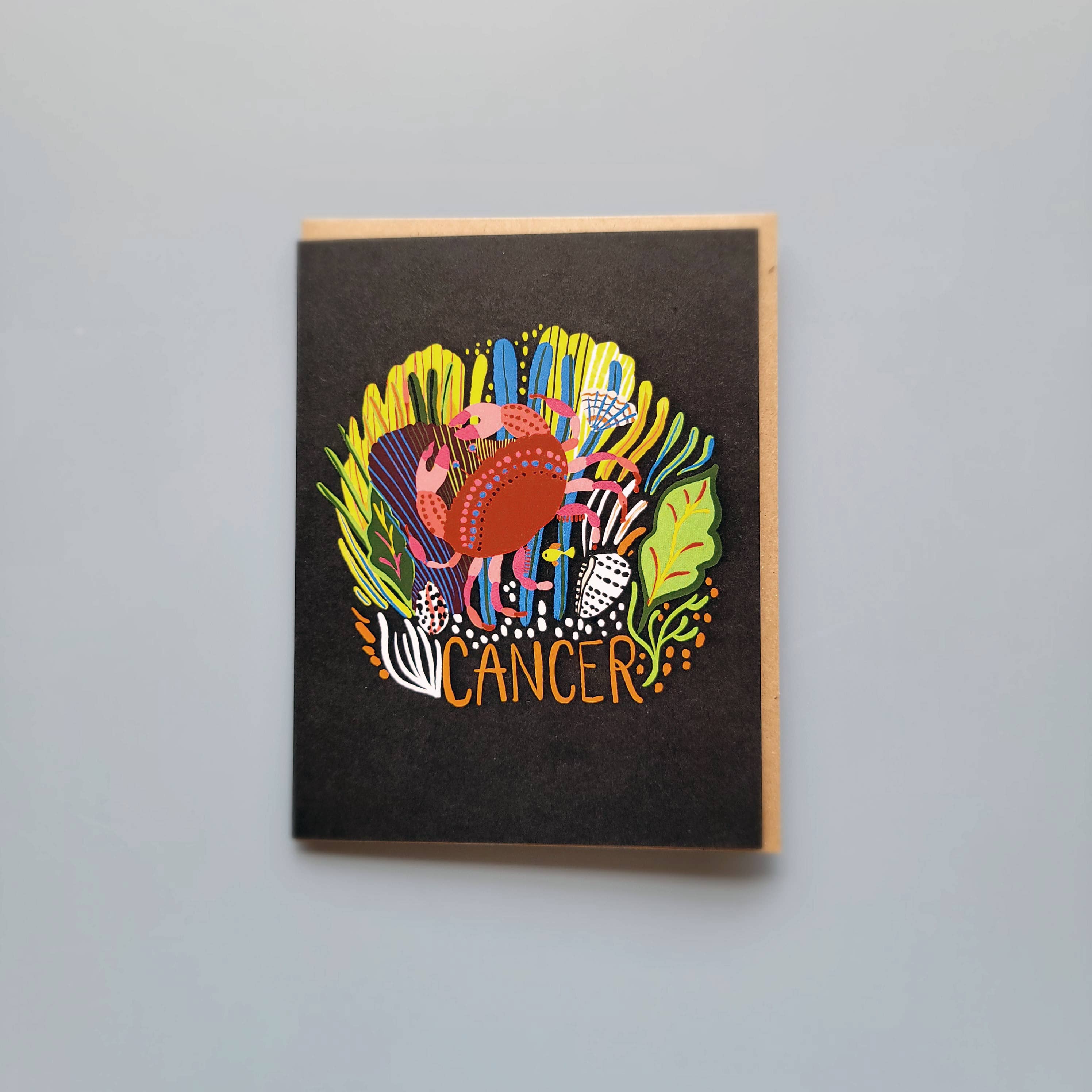 Cancer Zodiac Greeting Card - Image 3