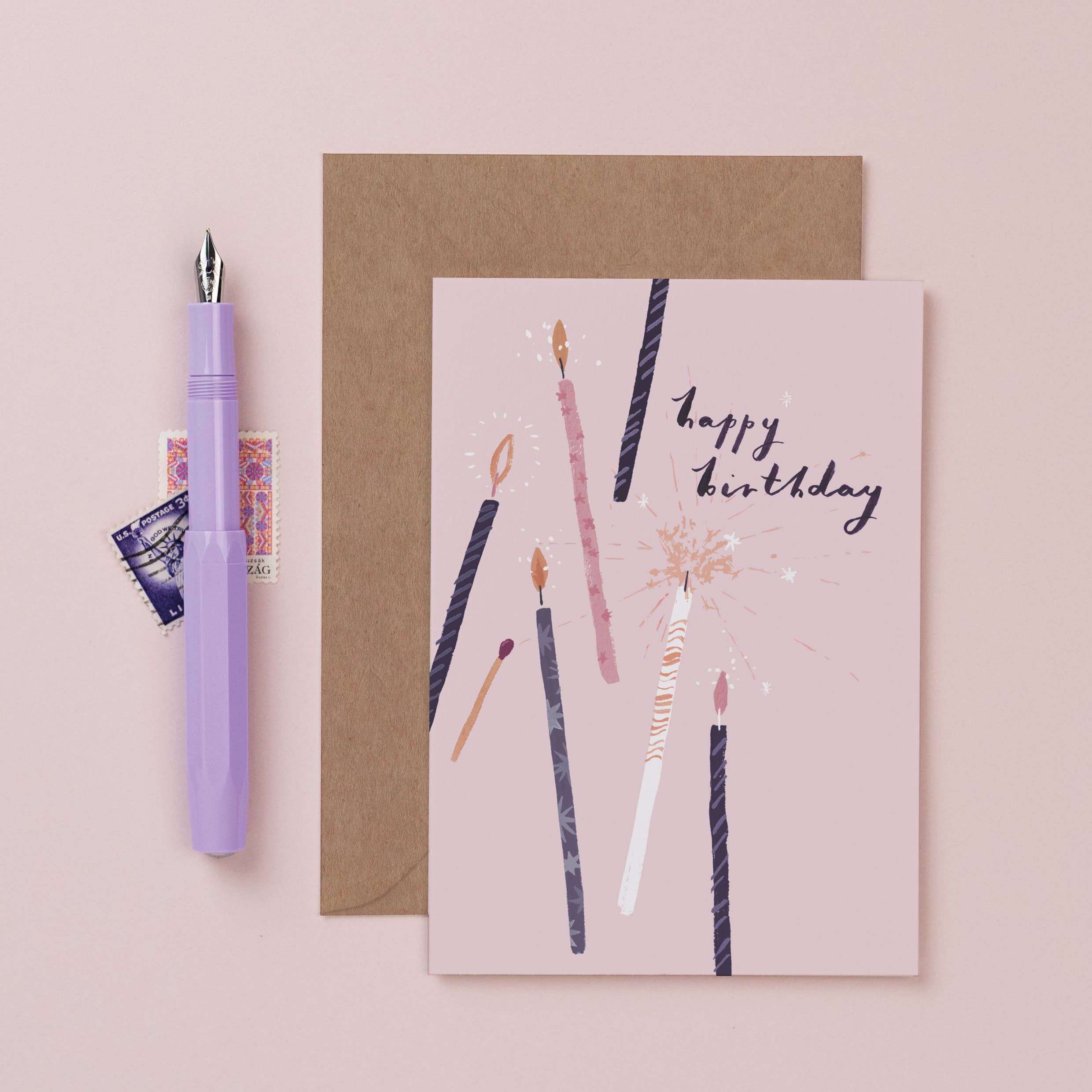 Candles Birthday Card - Image 2