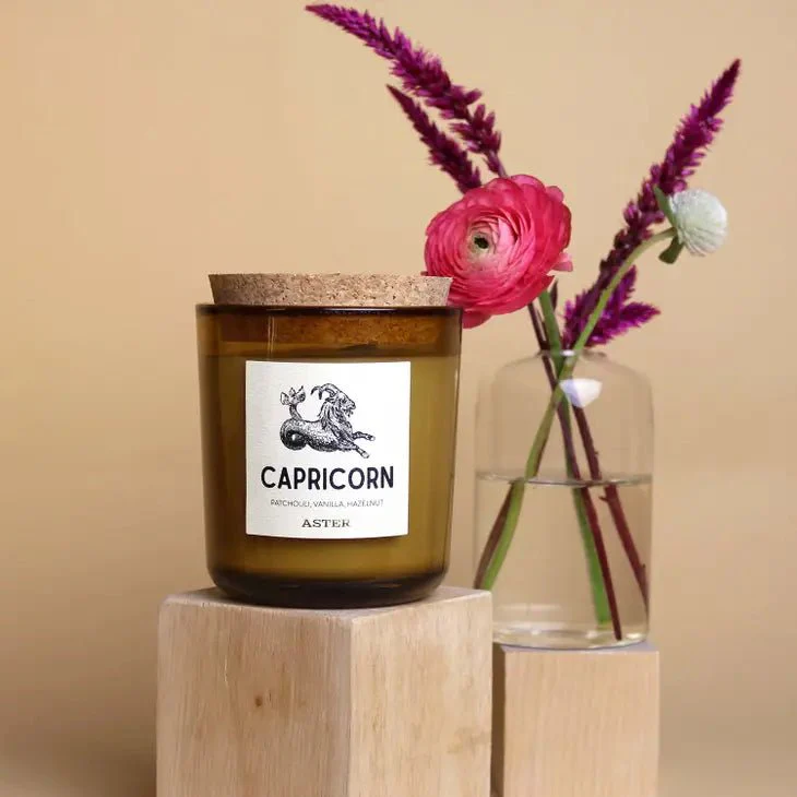 Capricorn Zodiac Candle - Image 2