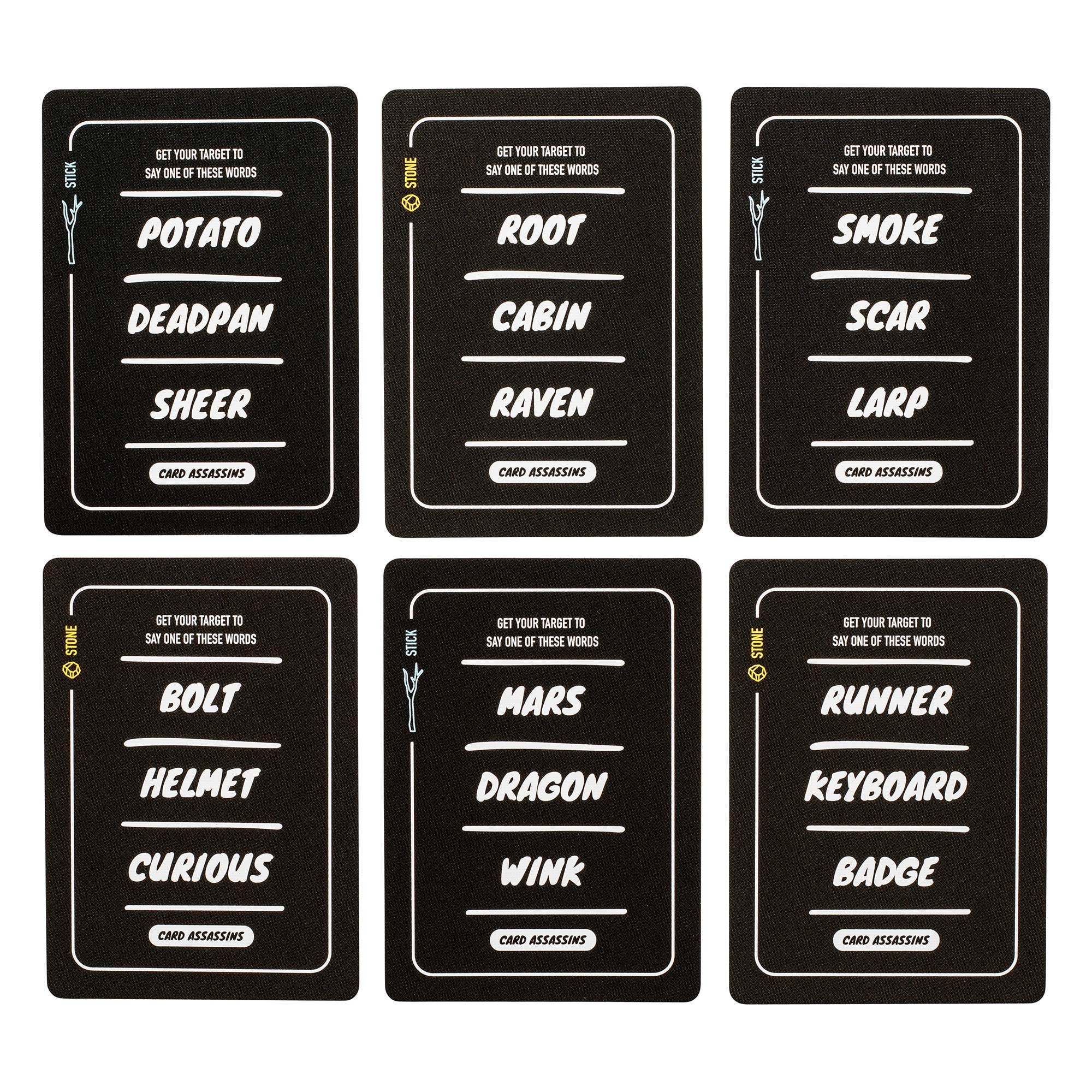 Card Assassins Expansion: Sticks & Stones - Image 2