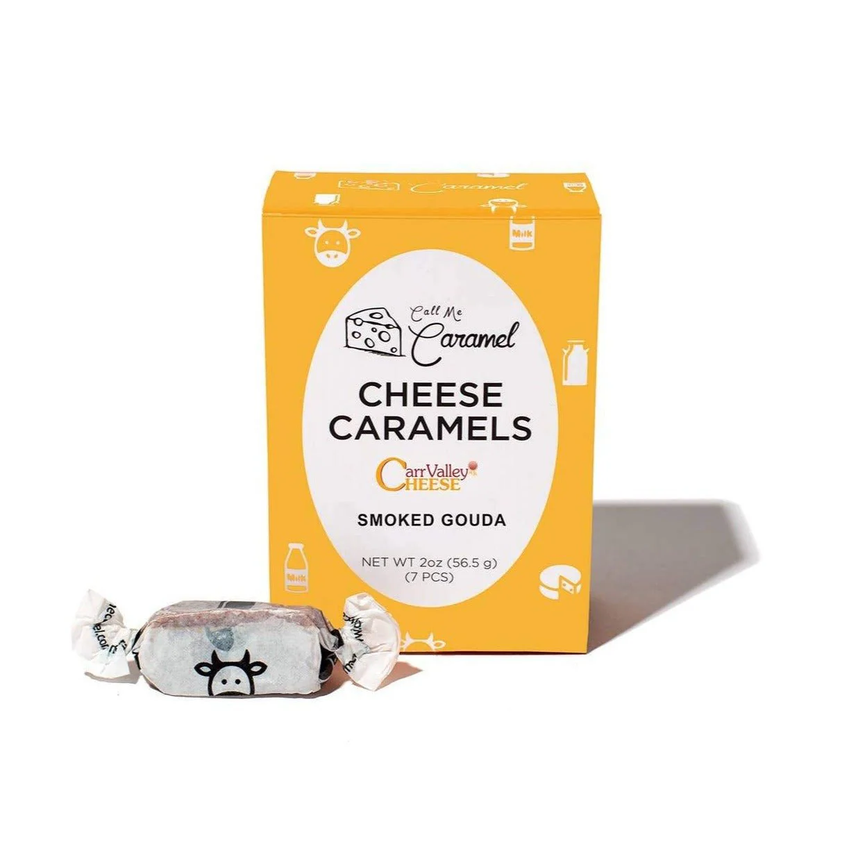 Carr Valley Smoked Gouda Caramels 2oz Box
