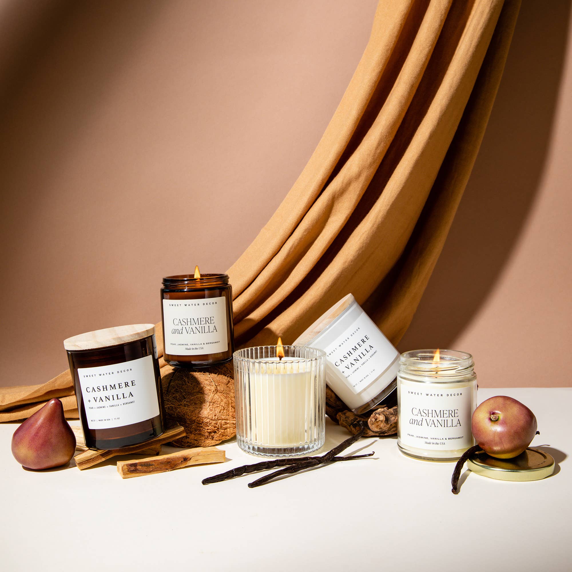 Cashmere and Vanilla Candle - Image 4