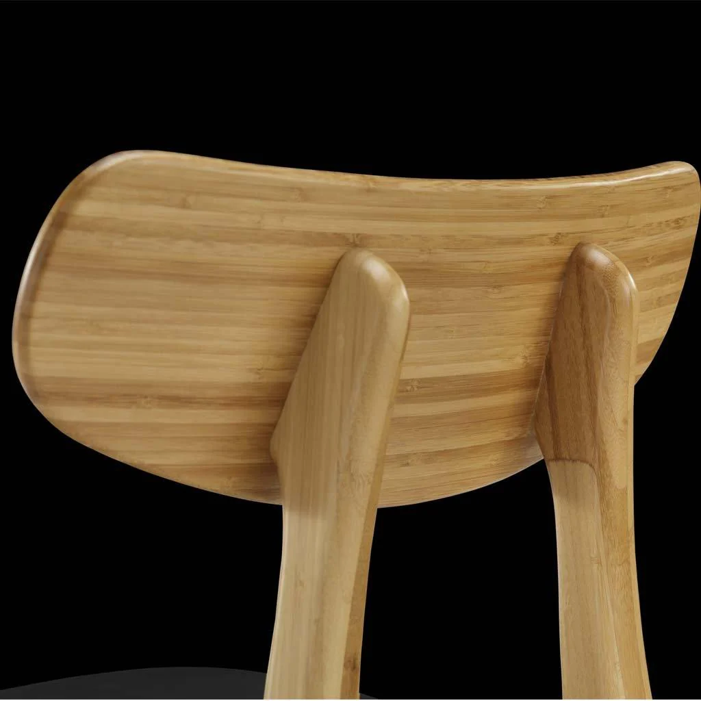 Cassia Dining Chair with Leather Seat - Boxed set of 2 - Image 4