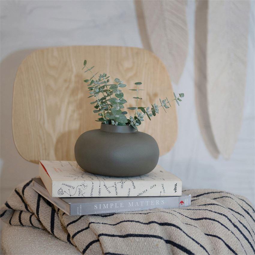 Cast Metal Vase - Image 2