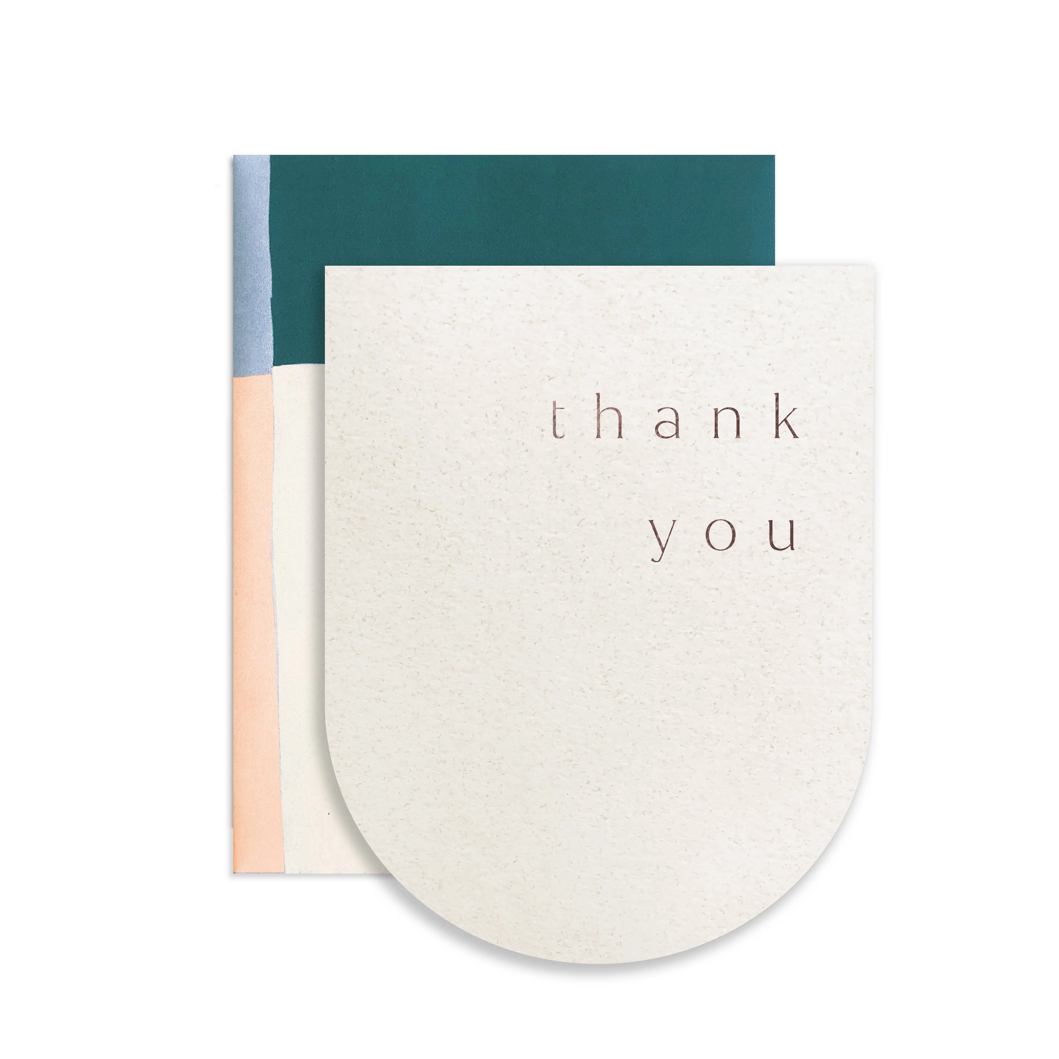 Castle Die-Cut Thank You Card