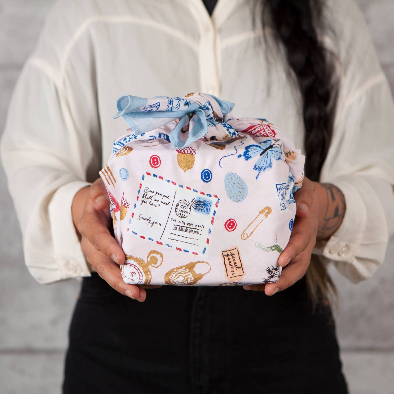 Reusable Fabric Gift Wrap - Image 4