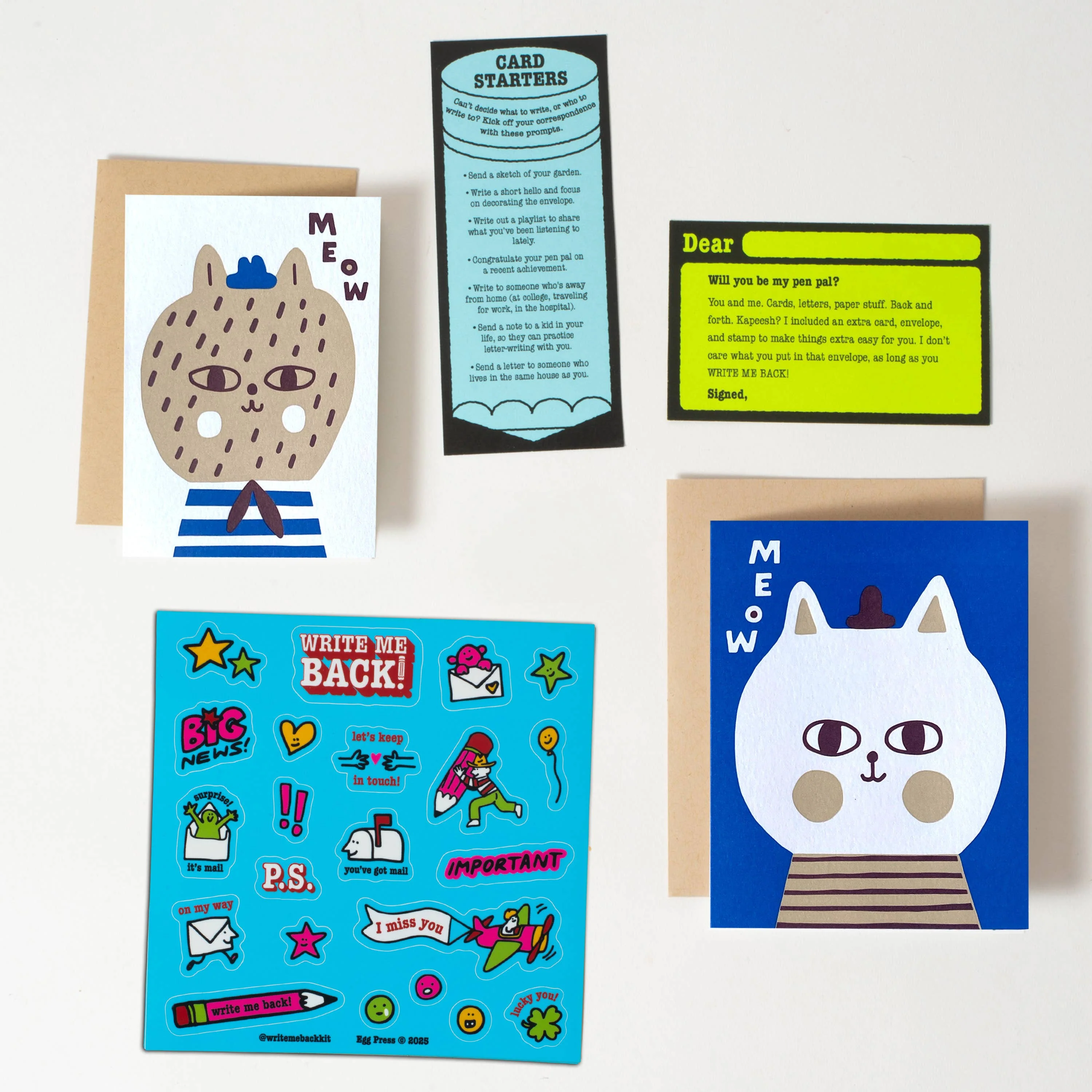 Cats Meow Pen Pal Kit - Image 2